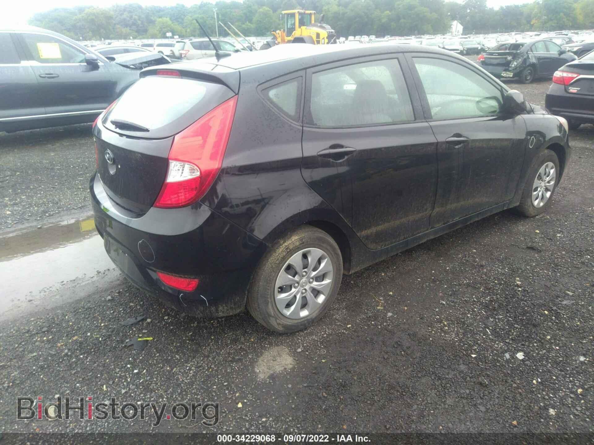2017 HYUNDAI ACCENT - VIN: KMHCT5AEXHU312208 - Фото 4