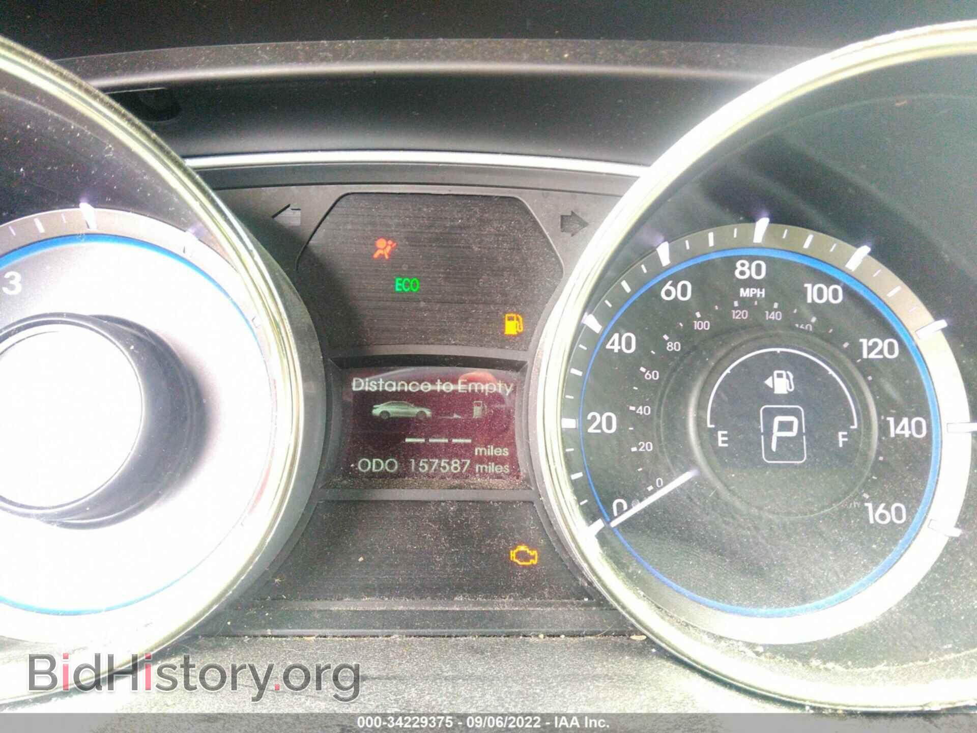 2012 HYUNDAI SONATA - VIN: 5NPEC4AB5CH338196 - Фото 7