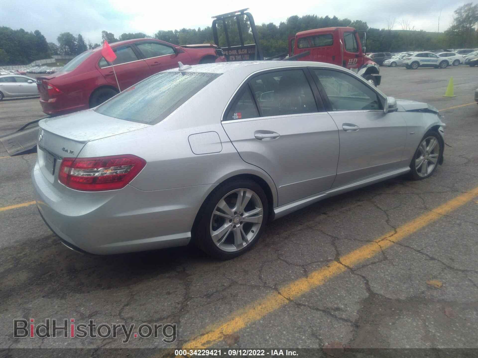 2012 MERCEDES-BENZ E-CLASS - VIN: WDDHF8JB5CA599482 - Фото 4