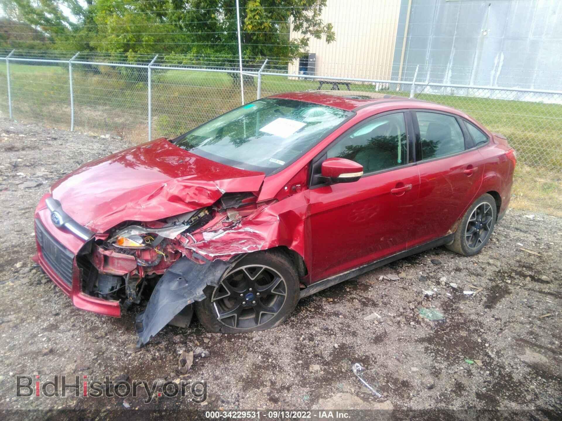 2013 FORD FOCUS - VIN: 1FADP3F21DL350691 - Фото 2