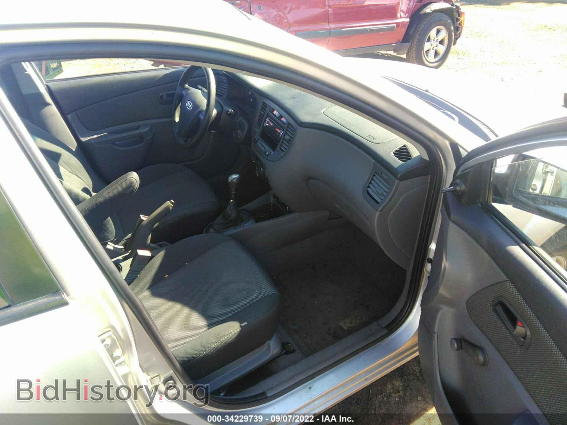 2007 KIA RIO - VIN: KNADE123676266790 - Фото 5