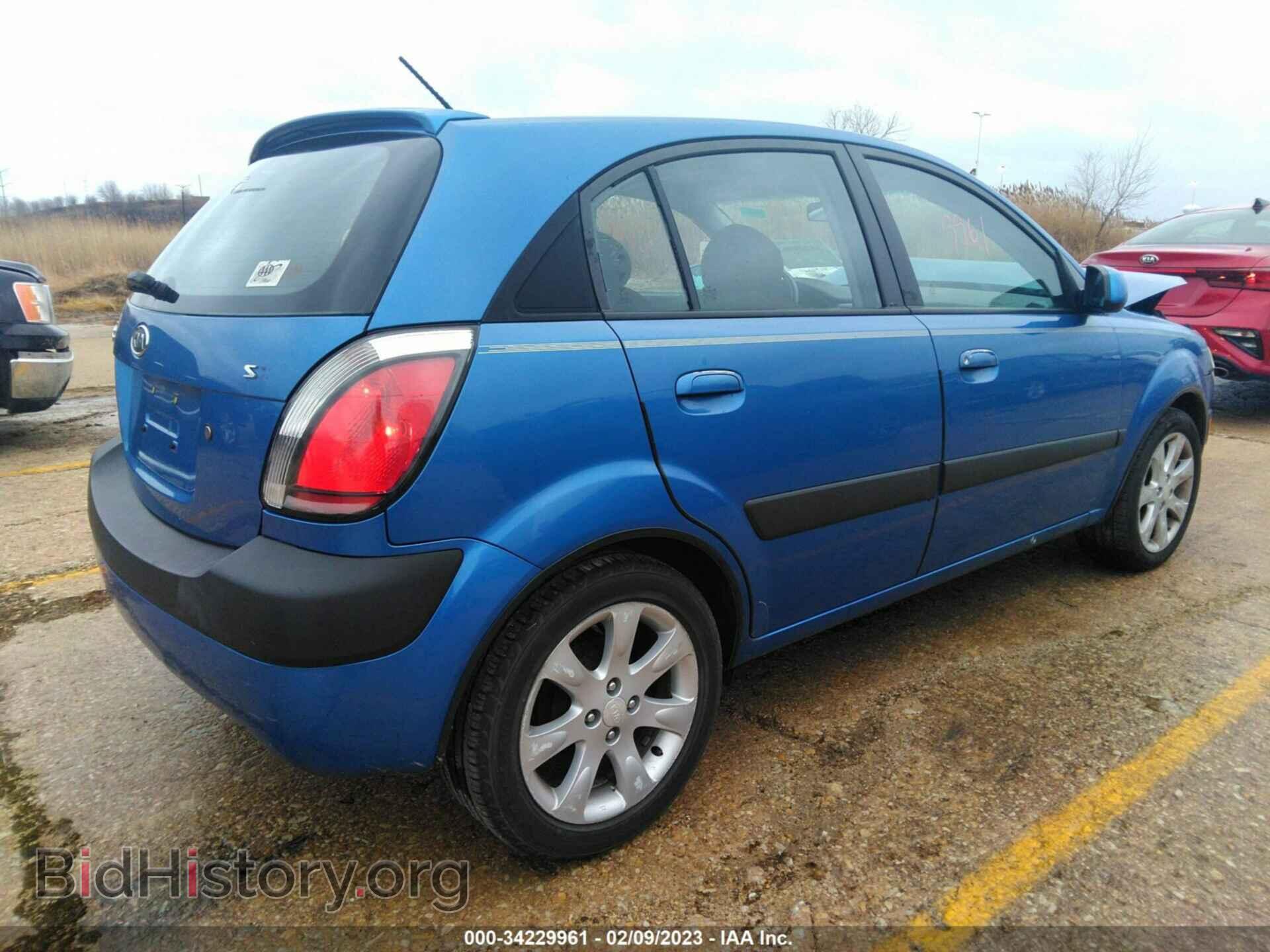 2007 KIA RIO5 - VIN: KNADE163876234823 - Фото 4