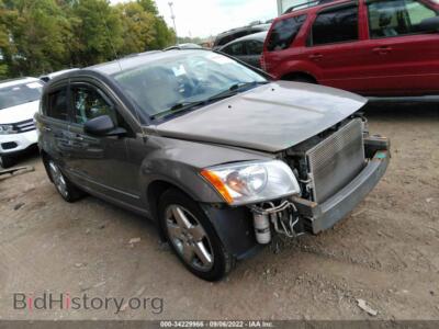 2008 Dodge CALIBER R/T, gold — VIN 1B3HE78K28D642499, IAAI