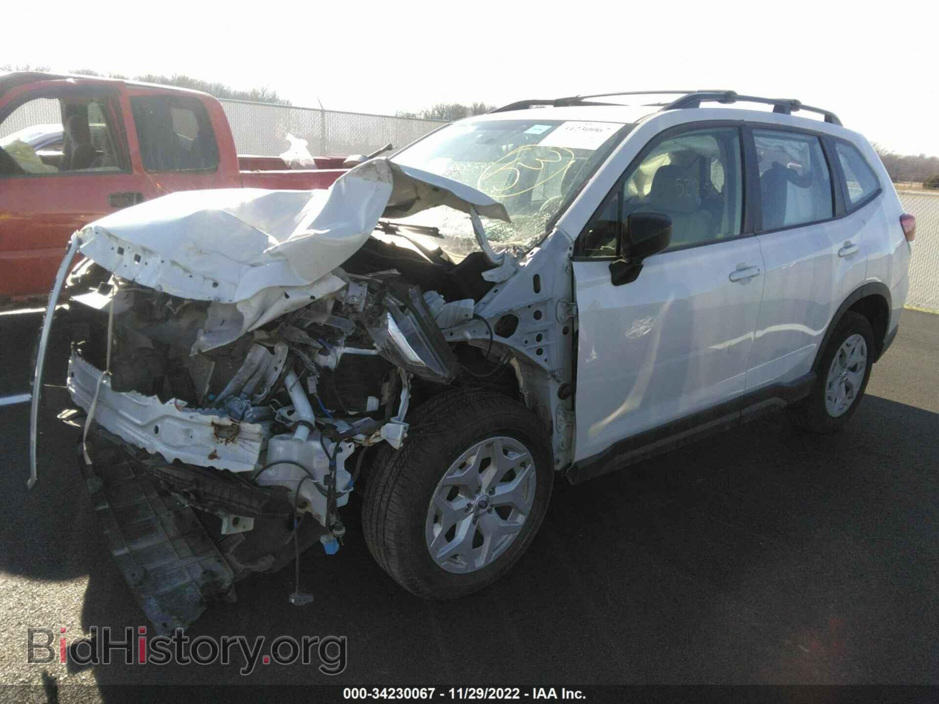 2019 SUBARU FORESTER - VIN: JF2SKACC6KH582044 - Фото 2