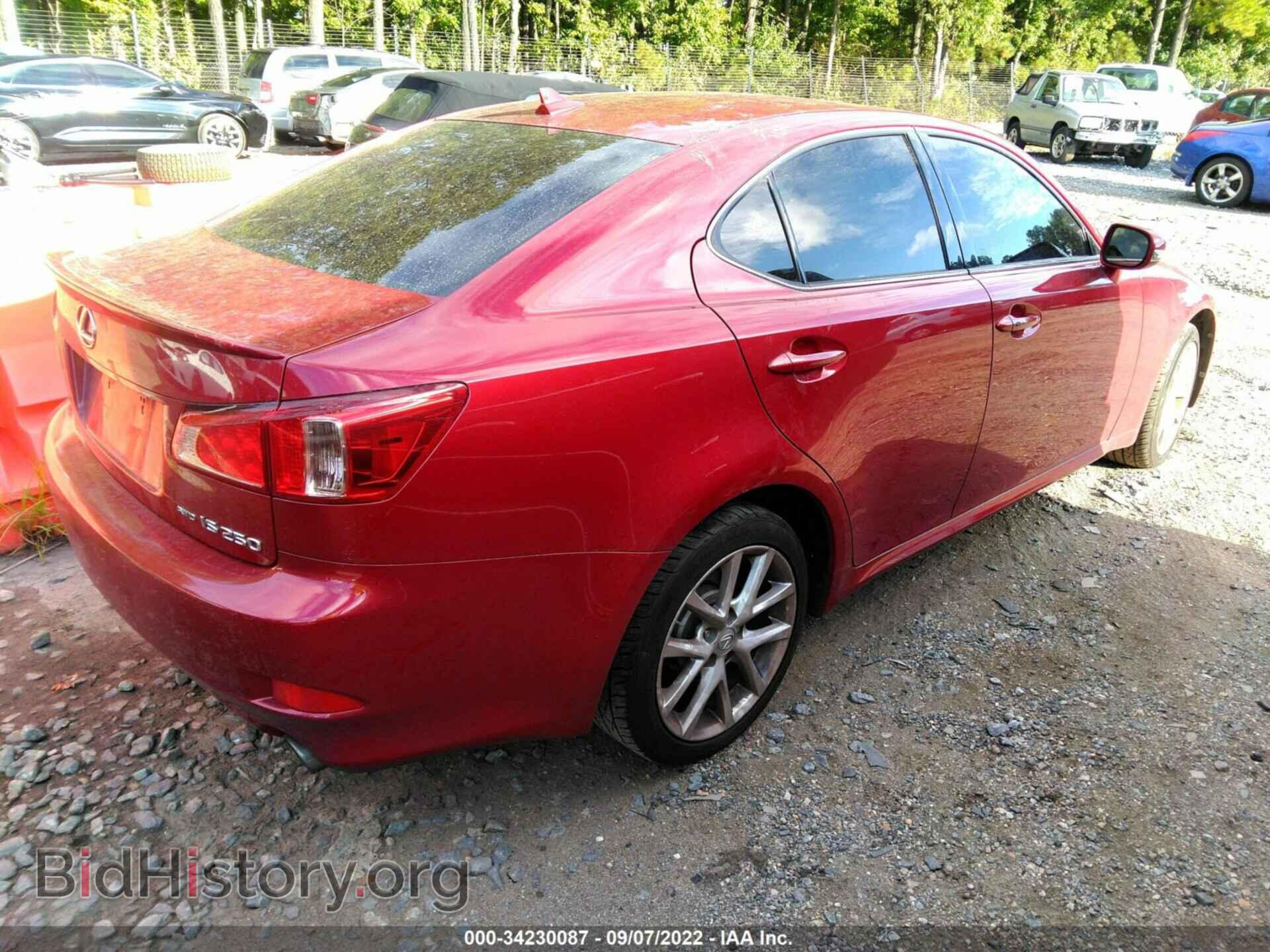 2011 LEXUS IS 250 - VIN: JTHCF5C27B5047844 - Фото 4