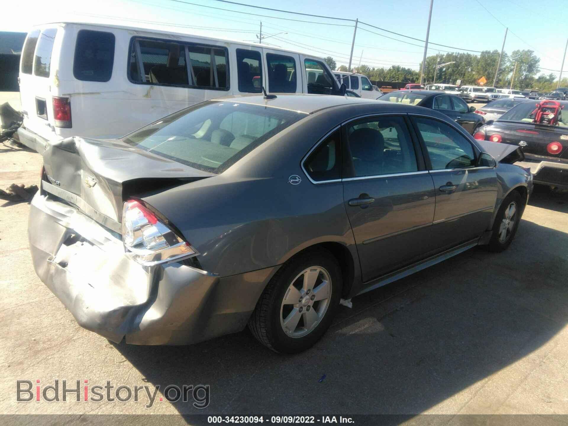 2009 CHEVROLET IMPALA - VIN: 2G1WT57N191252091 - Фото 4