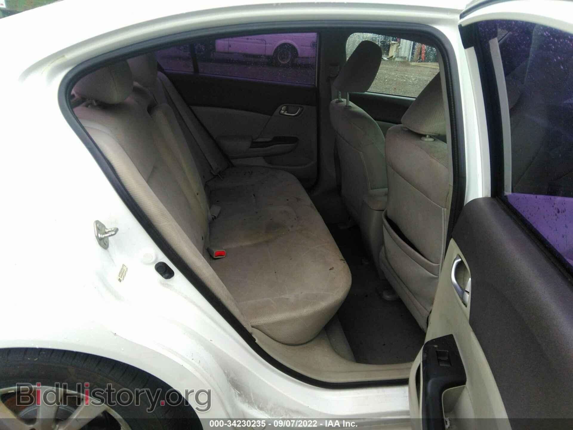 2012 HONDA CIVIC SDN - VIN: 19XFB2F82CE381729 - Фото 8