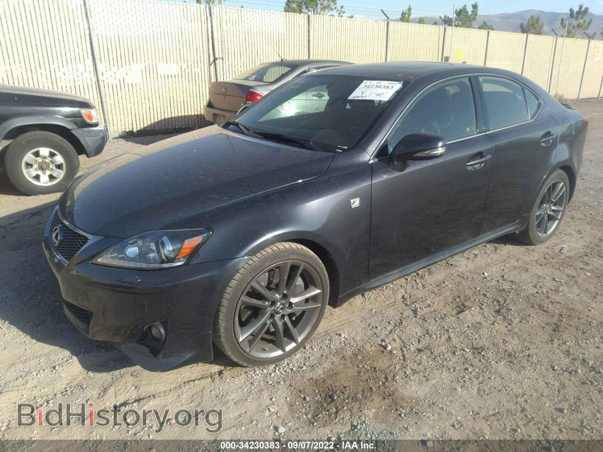2011 LEXUS IS 350 - VIN: JTHBE5C28B5026399 - Фото 2