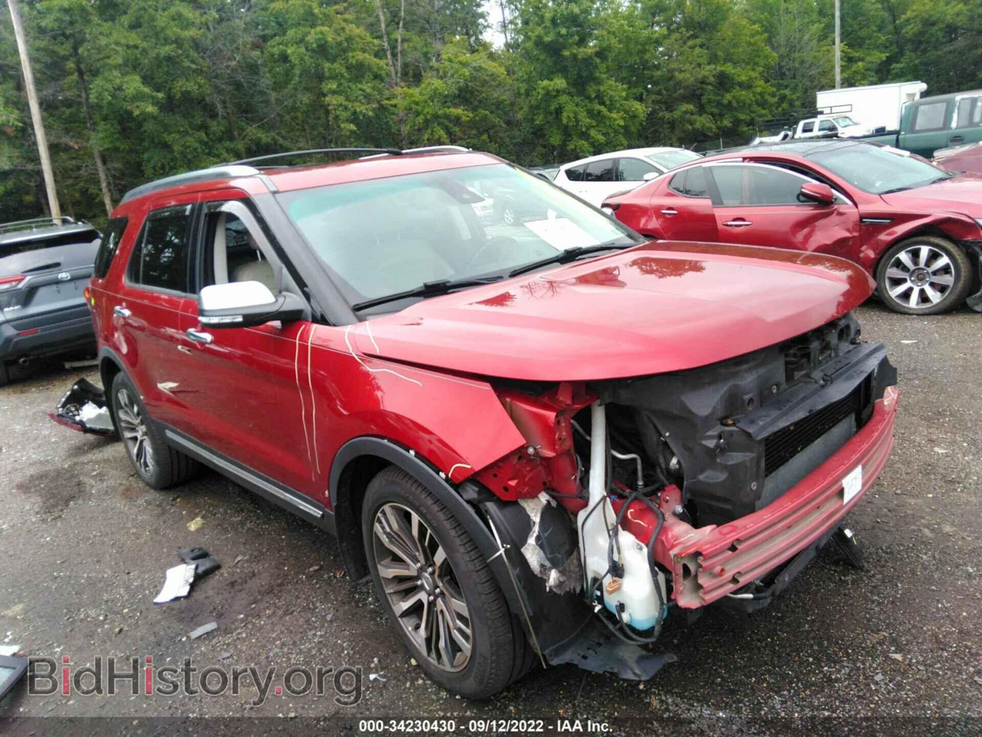 Фотография 1FM5K8HTXGGB84499 - FORD EXPLORER 2016