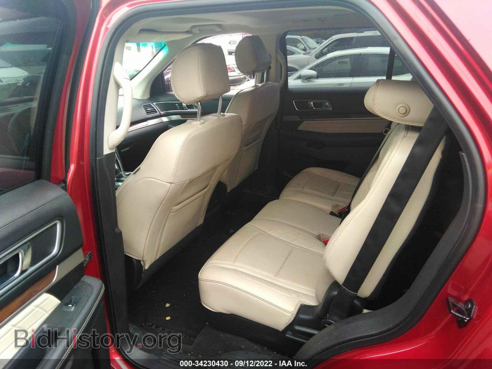 2016 FORD EXPLORER - VIN: 1FM5K8HTXGGB84499 - Photo 8