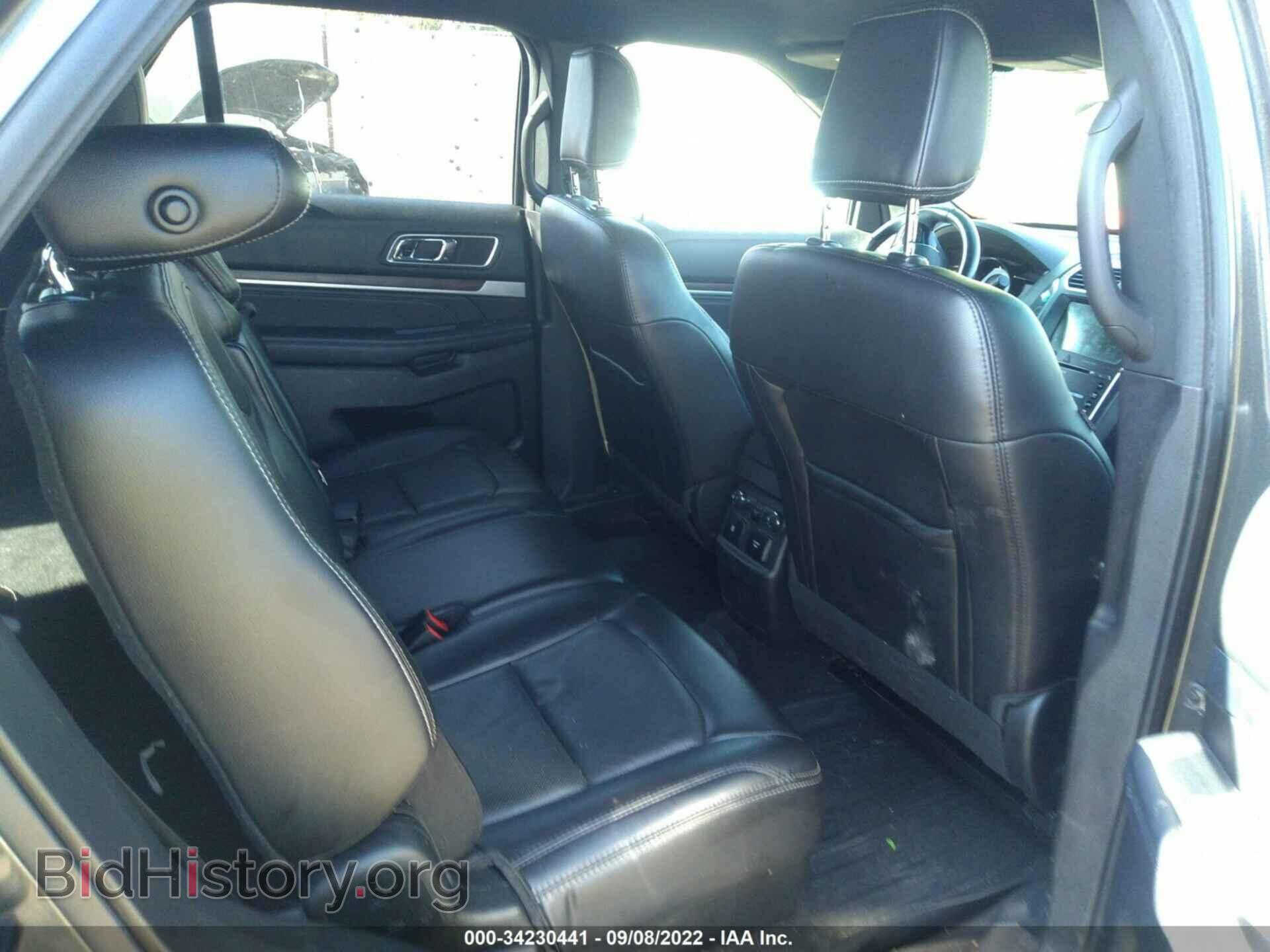2018 FORD EXPLORER - VIN: 1FM5K8F88JGA43856 - Фото 8