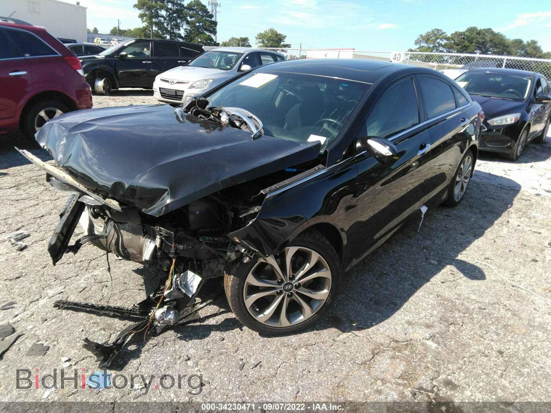 2014 HYUNDAI SONATA - VIN: 5NPEC4AC5EH876456 - Фото 2