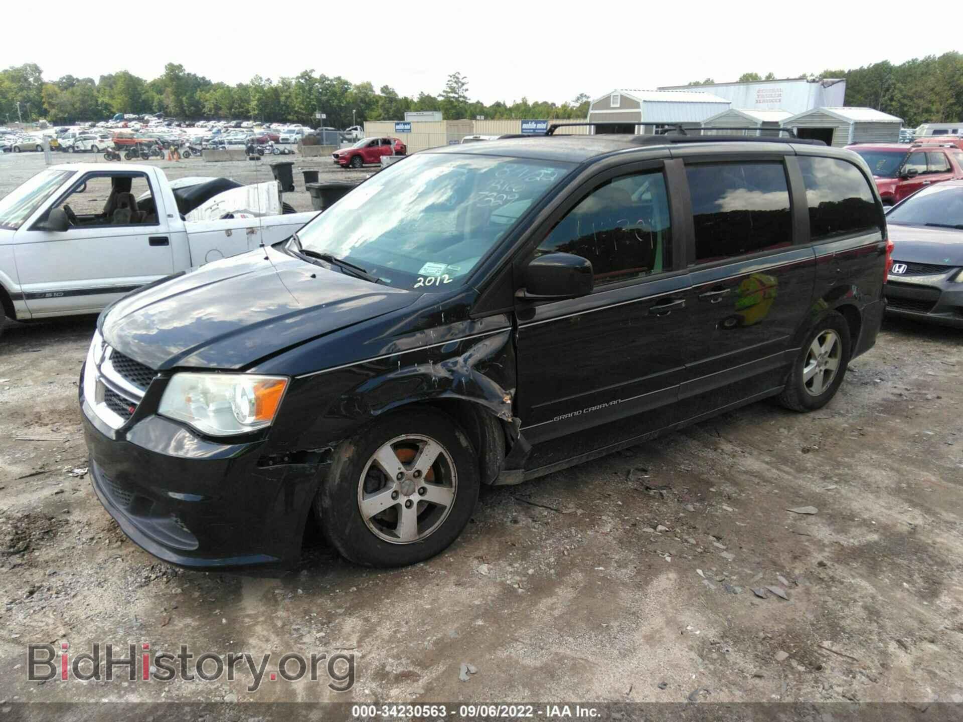 2012 DODGE GRAND CARAVAN - VIN: 2C4RDGCG0CR357329 - Фото 2