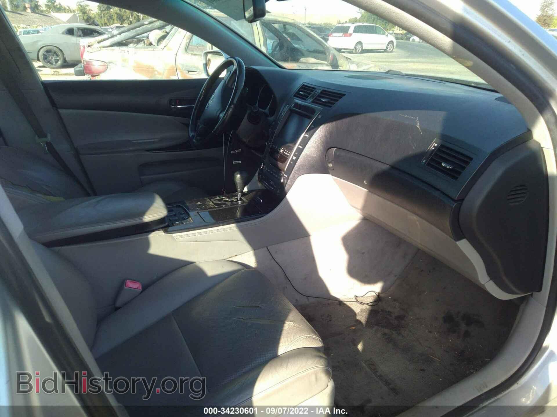 2007 LEXUS GS 450H - VIN: JTHBC96S875006024 - Фото 5