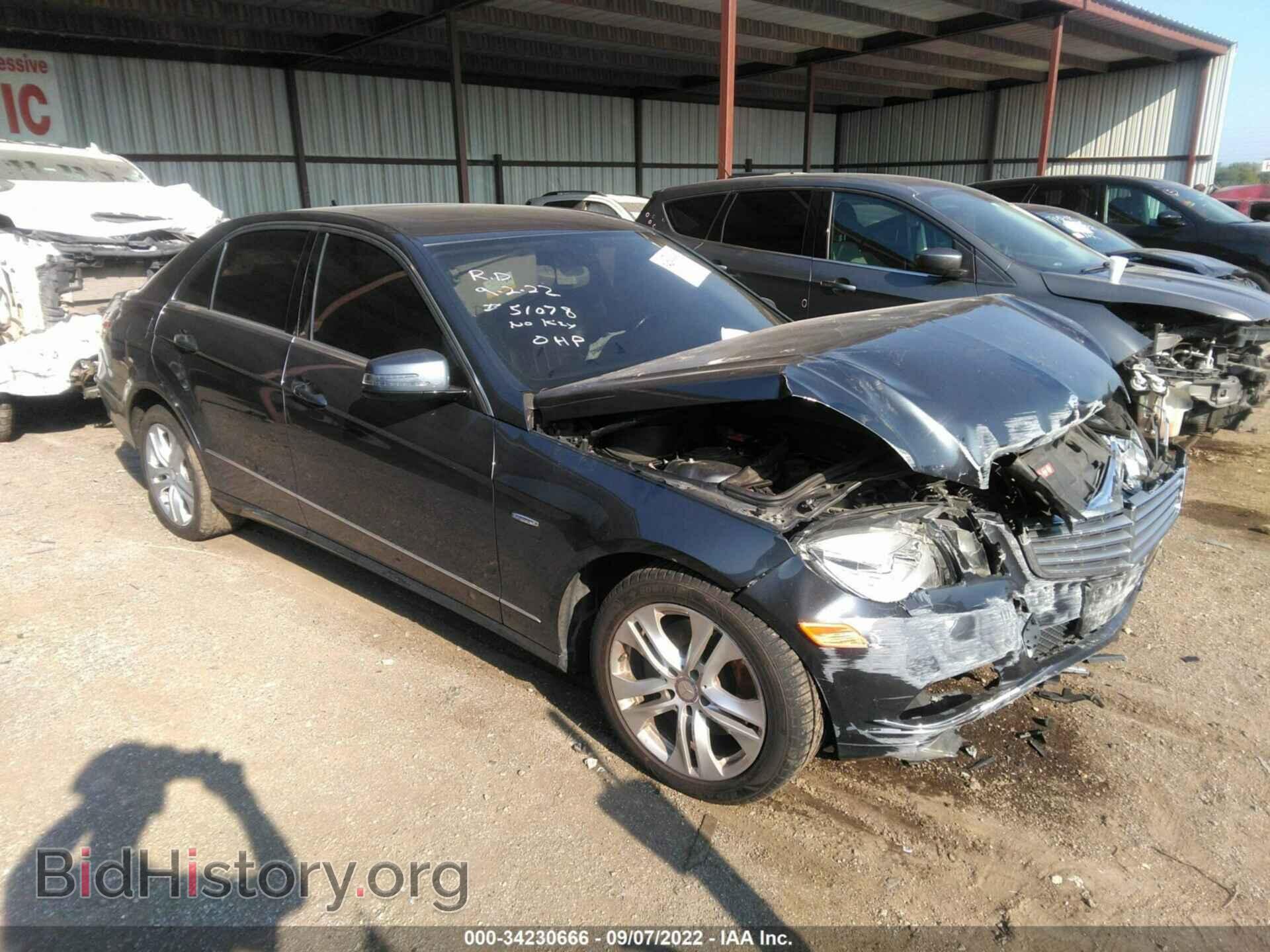 Фотография WDDHF2EB6BA351778 - MERCEDES-BENZ E-CLASS 2011
