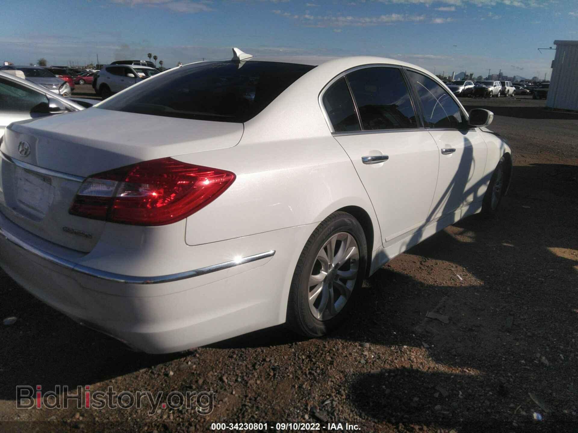 2012 HYUNDAI GENESIS - VIN: KMHGC4DD9CU179013 - Фото 4