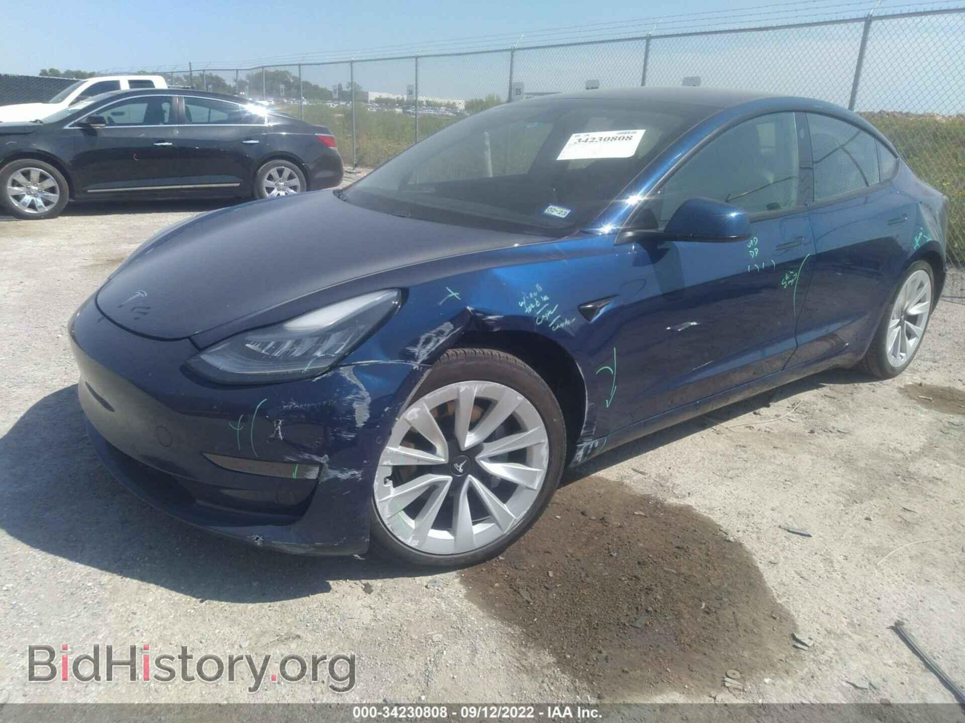 2021 TESLA MODEL 3 - VIN: 5YJ3E1EA7MF861611 - Фото 2