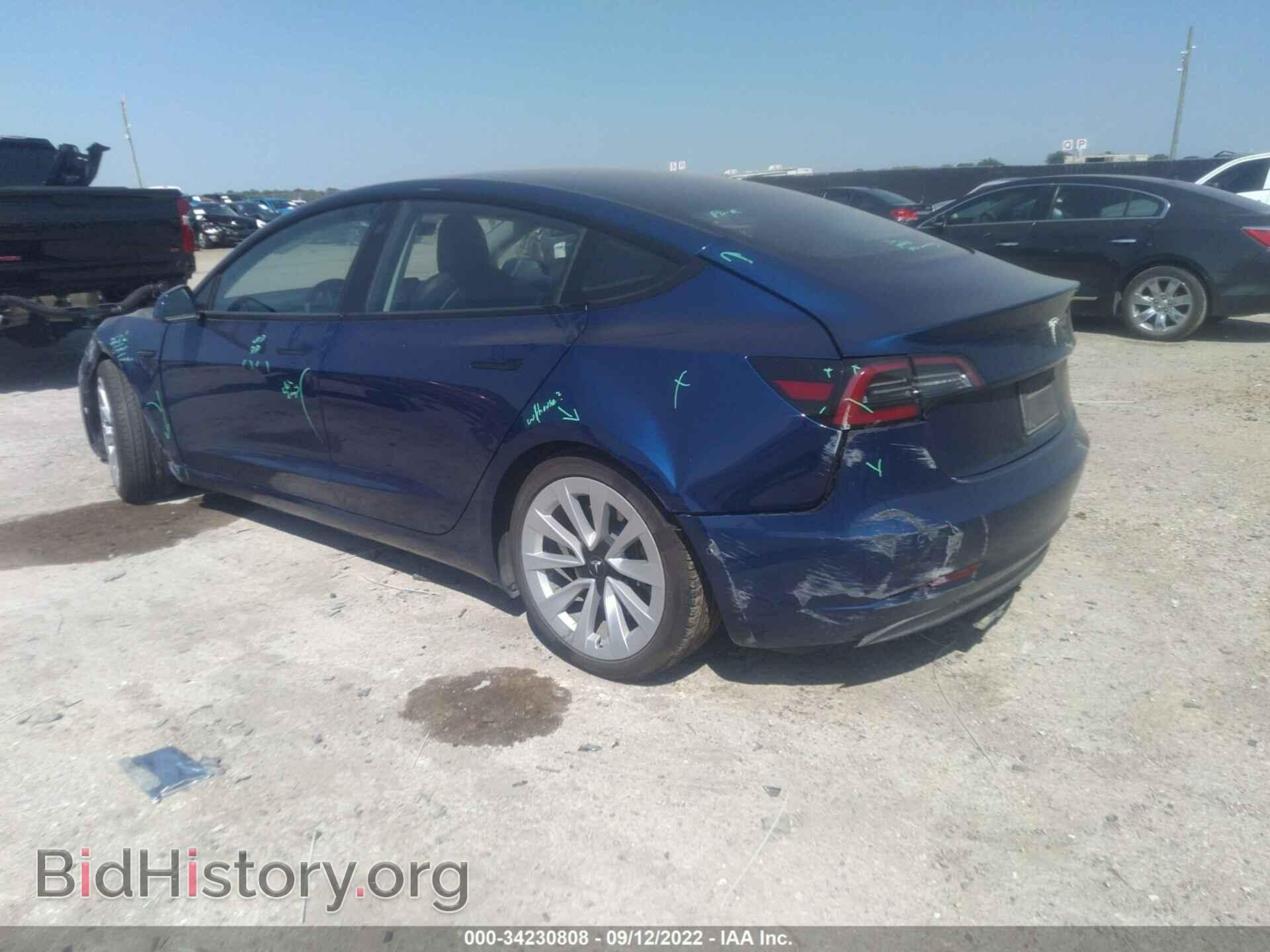 2021 TESLA MODEL 3 - VIN: 5YJ3E1EA7MF861611 - Фото 3