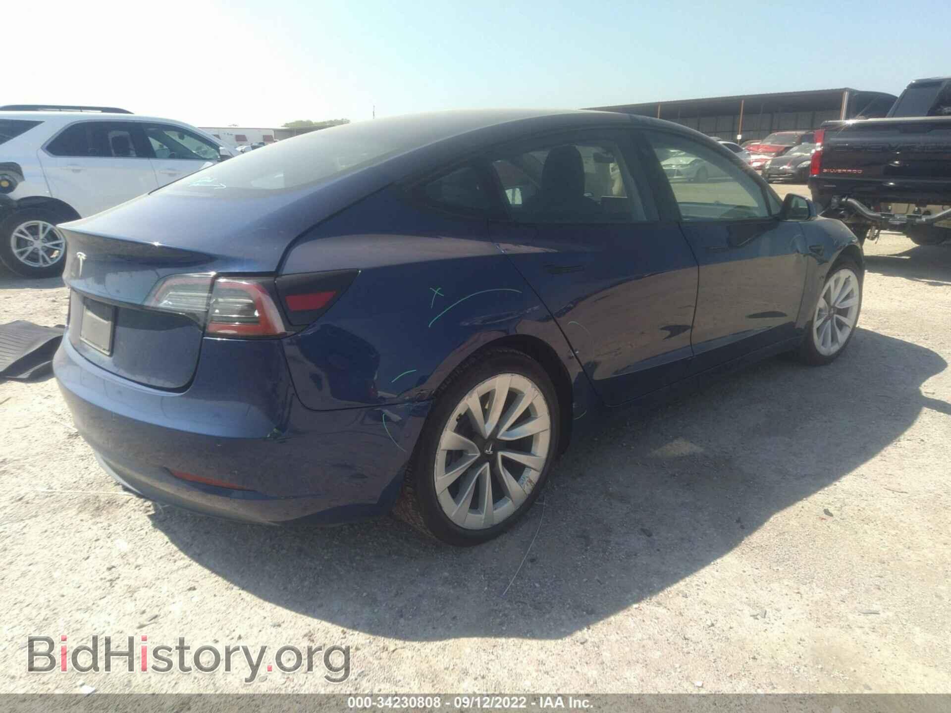 2021 TESLA MODEL 3 - VIN: 5YJ3E1EA7MF861611 - Фото 4