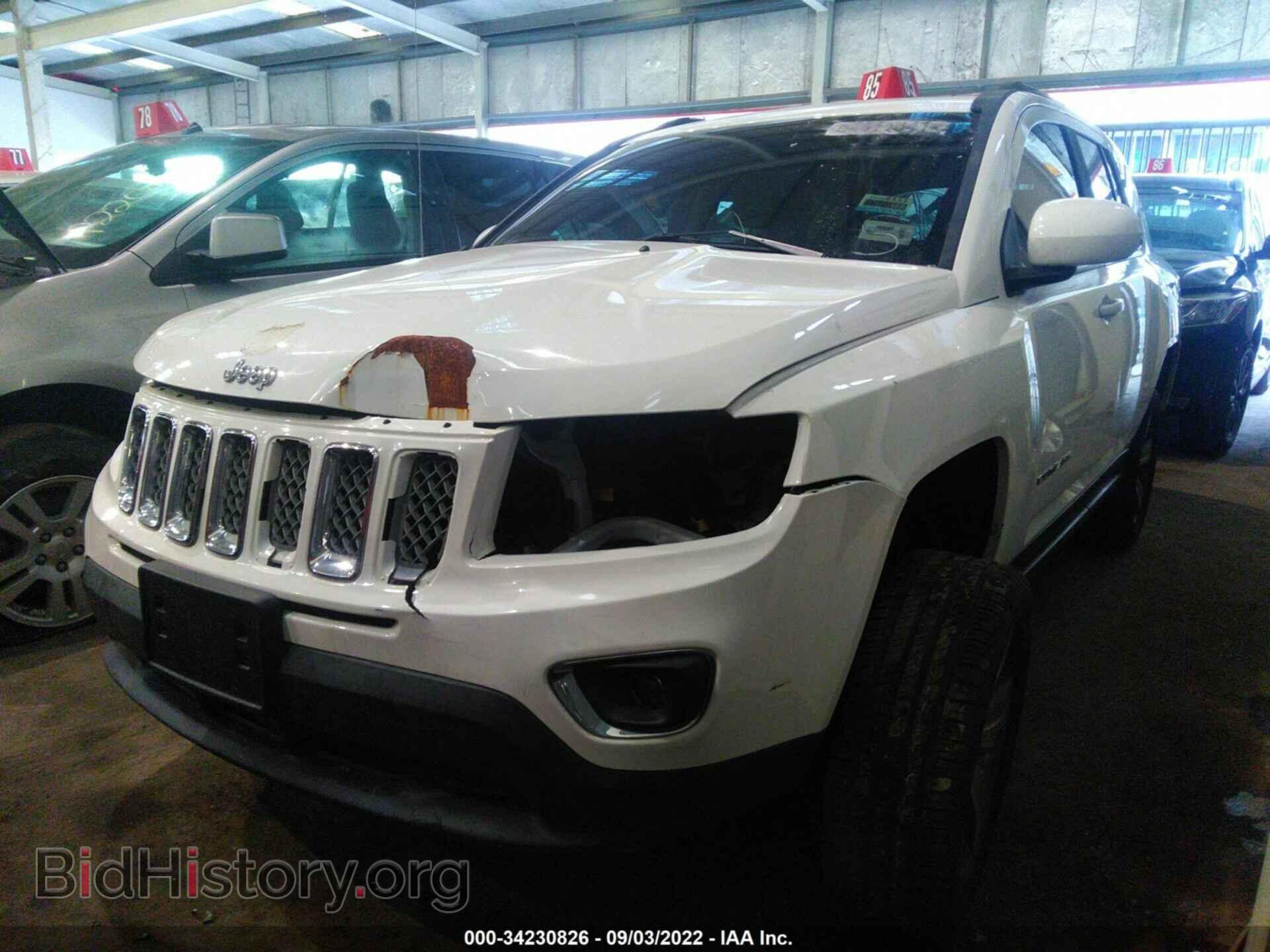 2016 JEEP COMPASS - VIN: 004NJCEAXGD806761 - Фото 2