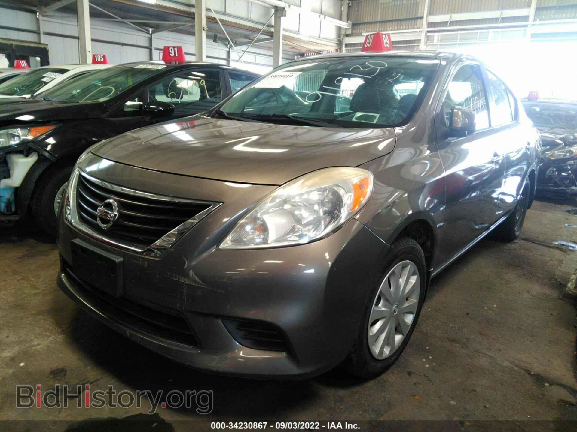 2012 NISSAN VERSA - VIN: 001CN7AP3CL918130 - Фото 2