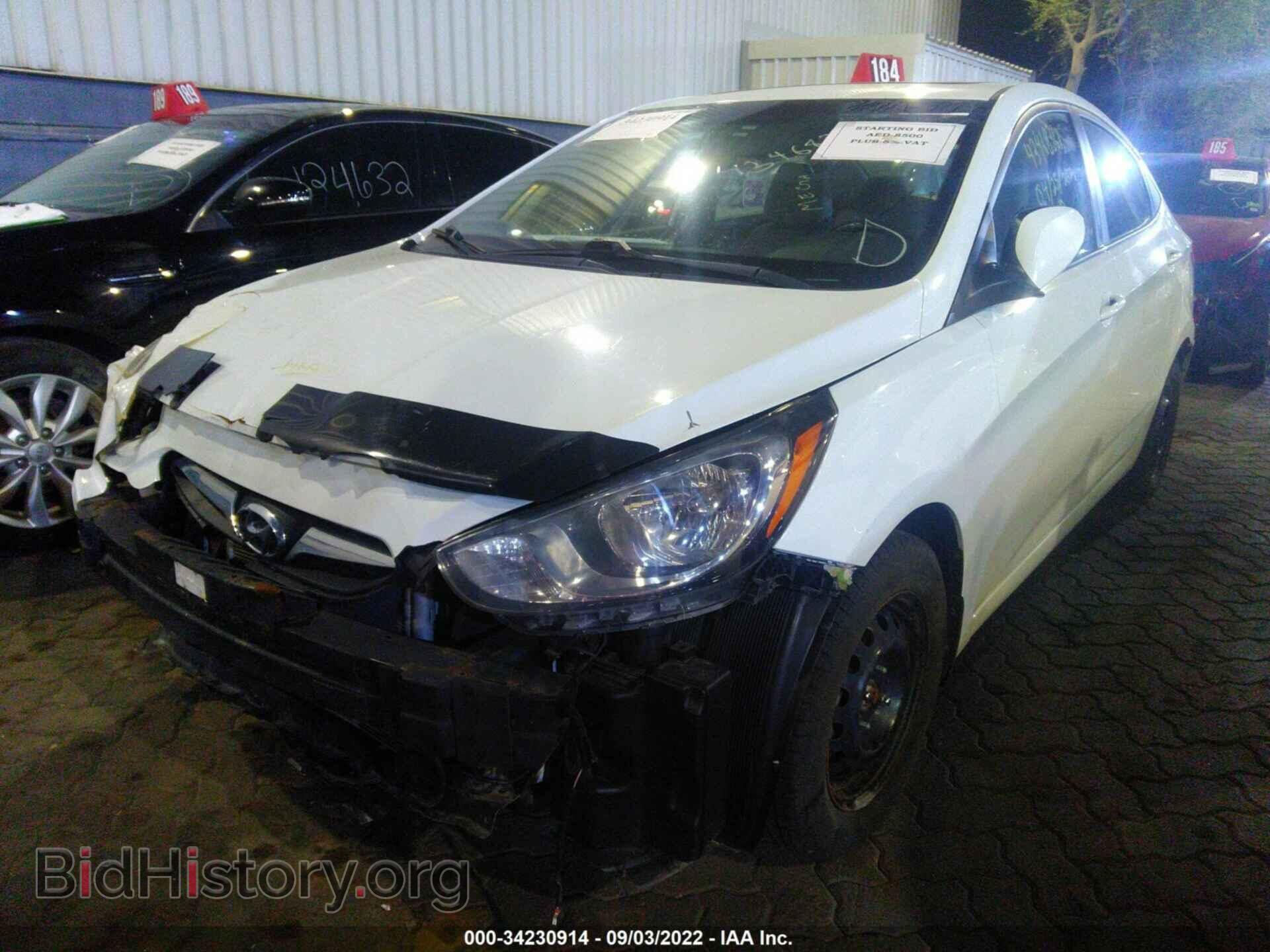 2012 HYUNDAI ACCENT - VIN: 00HCU4AE6CU076902 - Фото 2