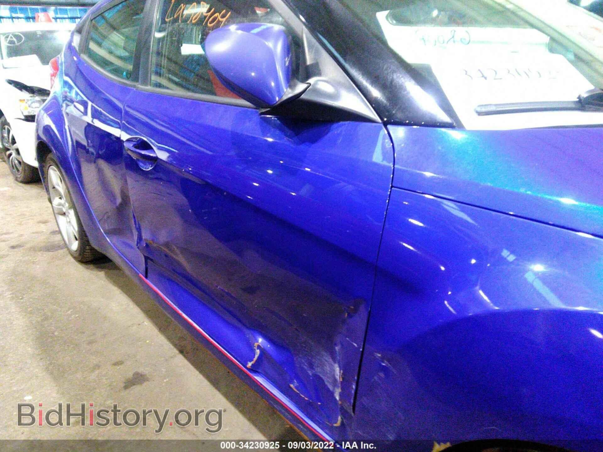 2013 HYUNDAI VELOSTER - VIN: 00HTC6AD6DU155171 - Фото 6