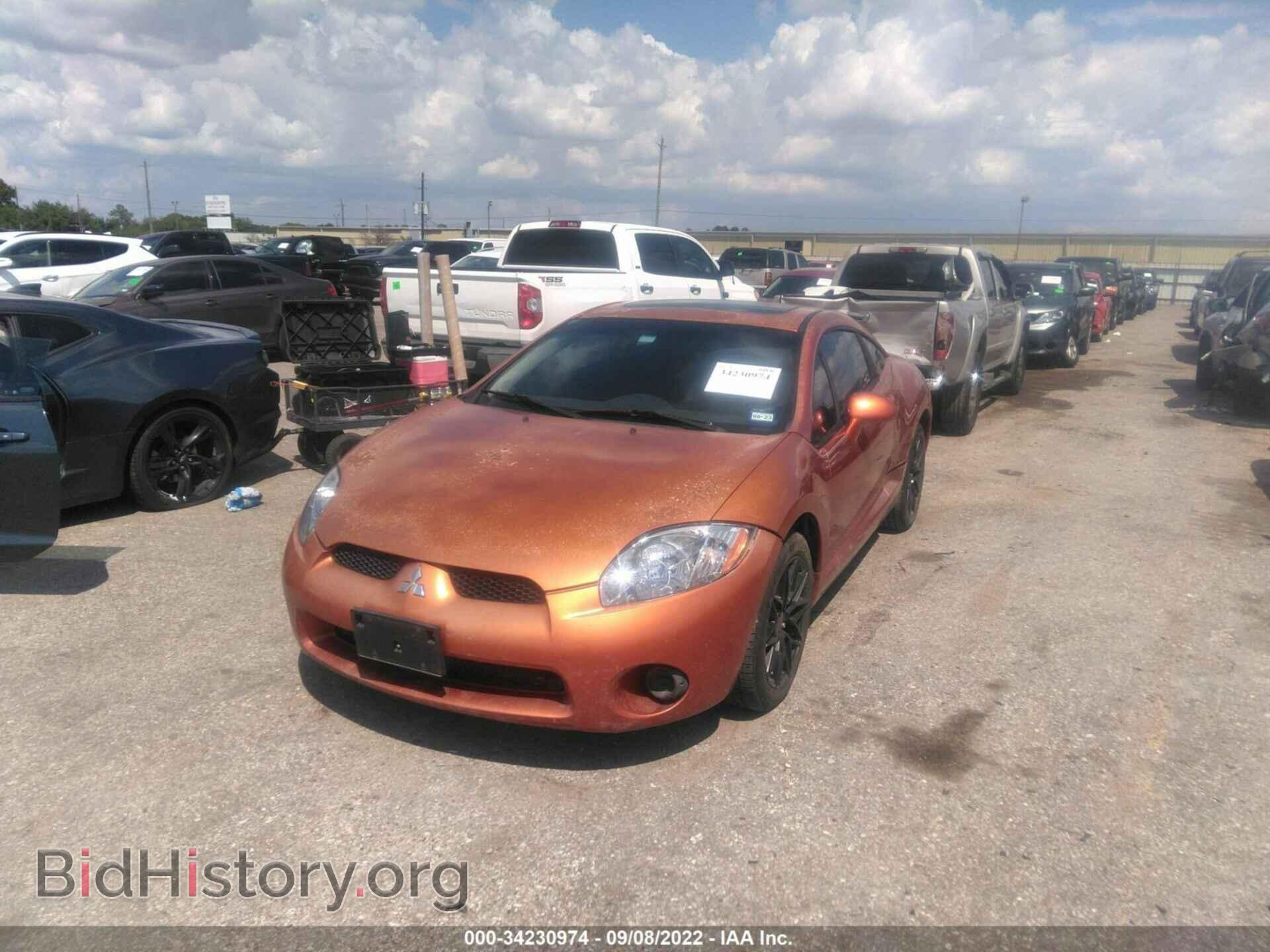 2006 MITSUBISHI ECLIPSE - VIN: 4A3AK24F26E044261 - Photo 2