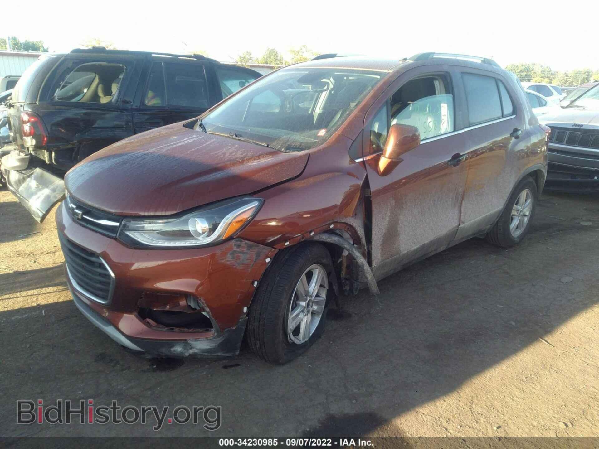 2019 CHEVROLET TRAX - VIN: 3GNCJLSB3KL293044 - Photo 2