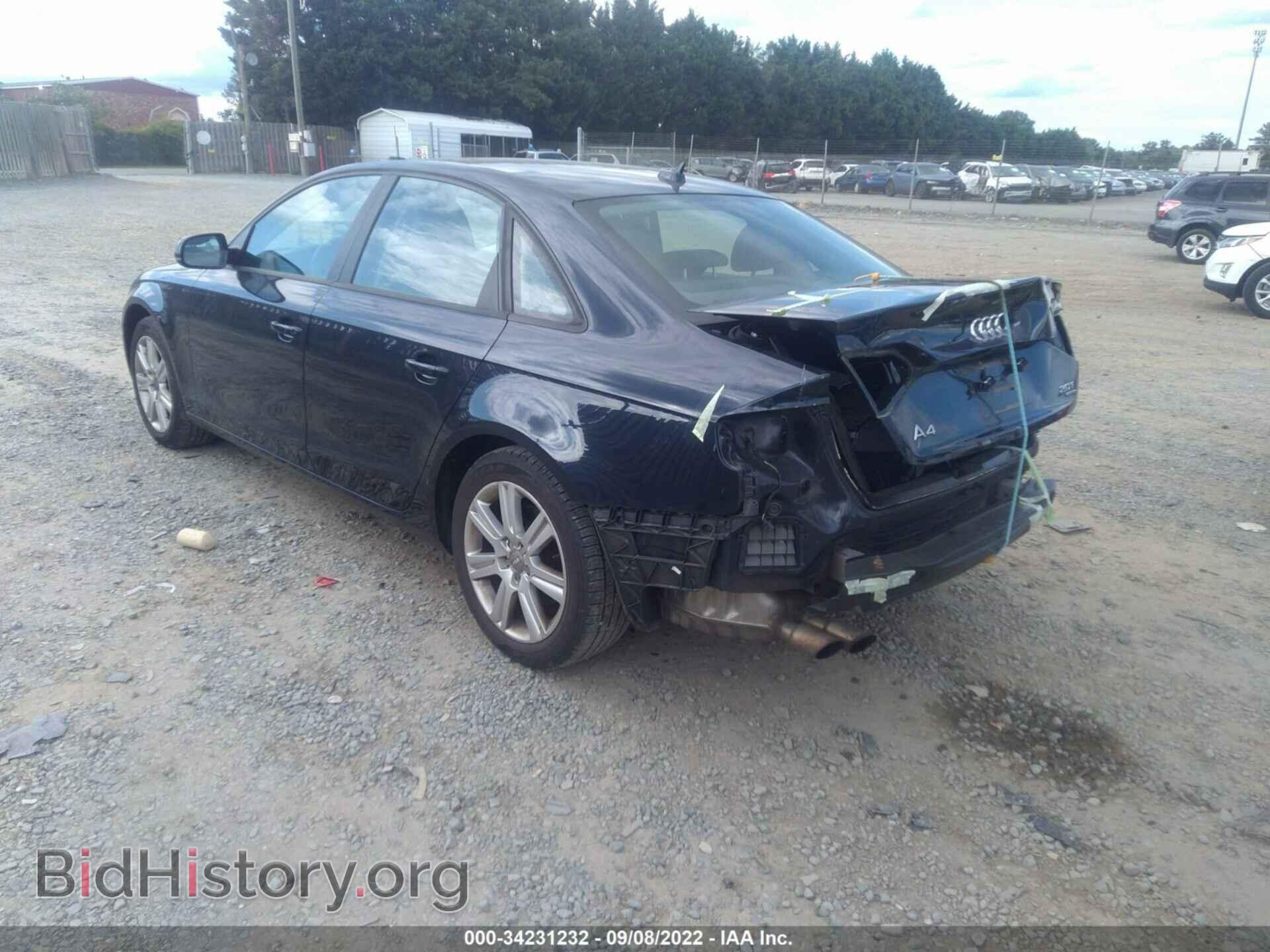 2011 AUDI A4 - VIN: WAUDFAFL1BN048696 - Фото 3