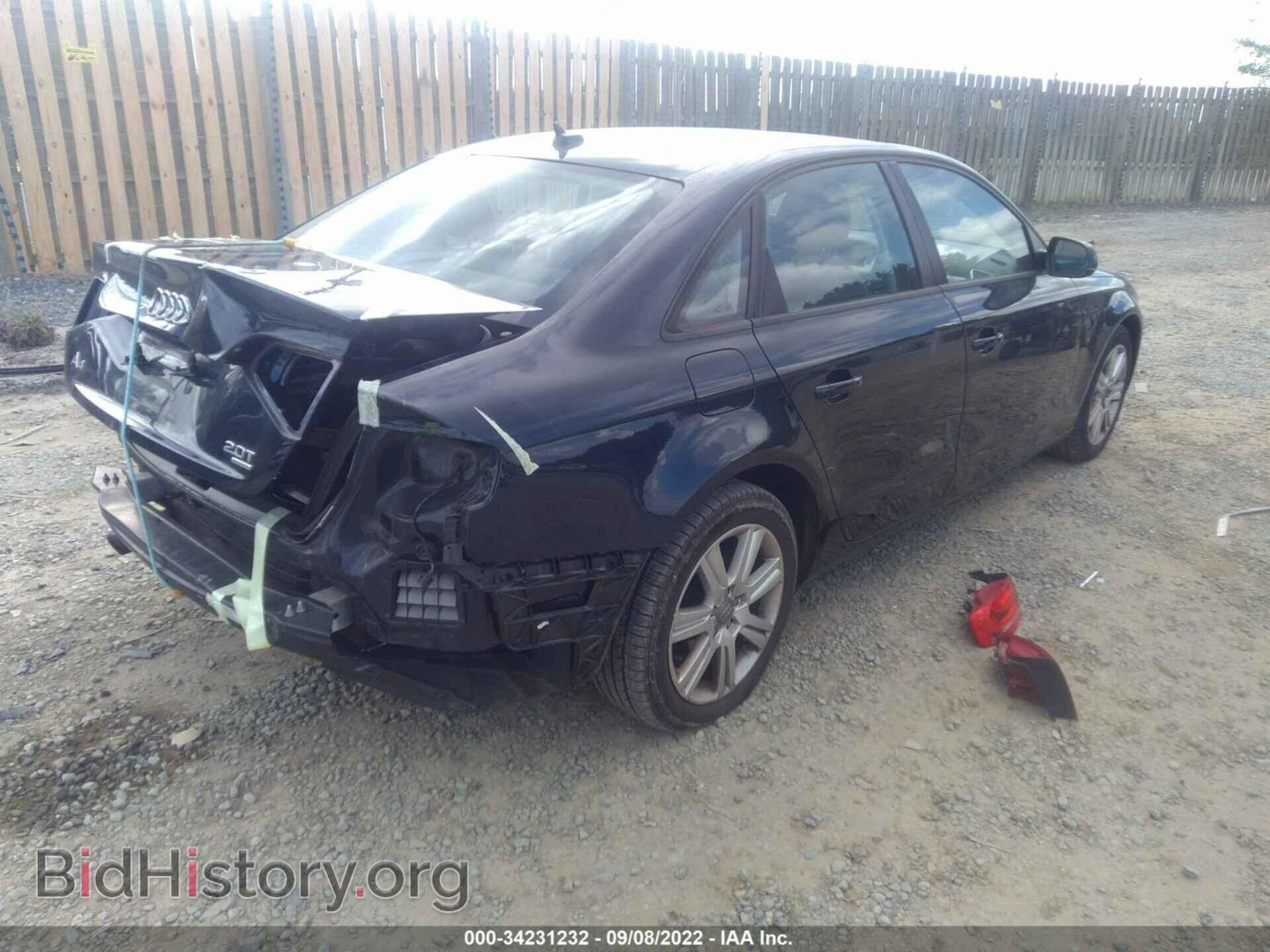 2011 AUDI A4 - VIN: WAUDFAFL1BN048696 - Фото 4