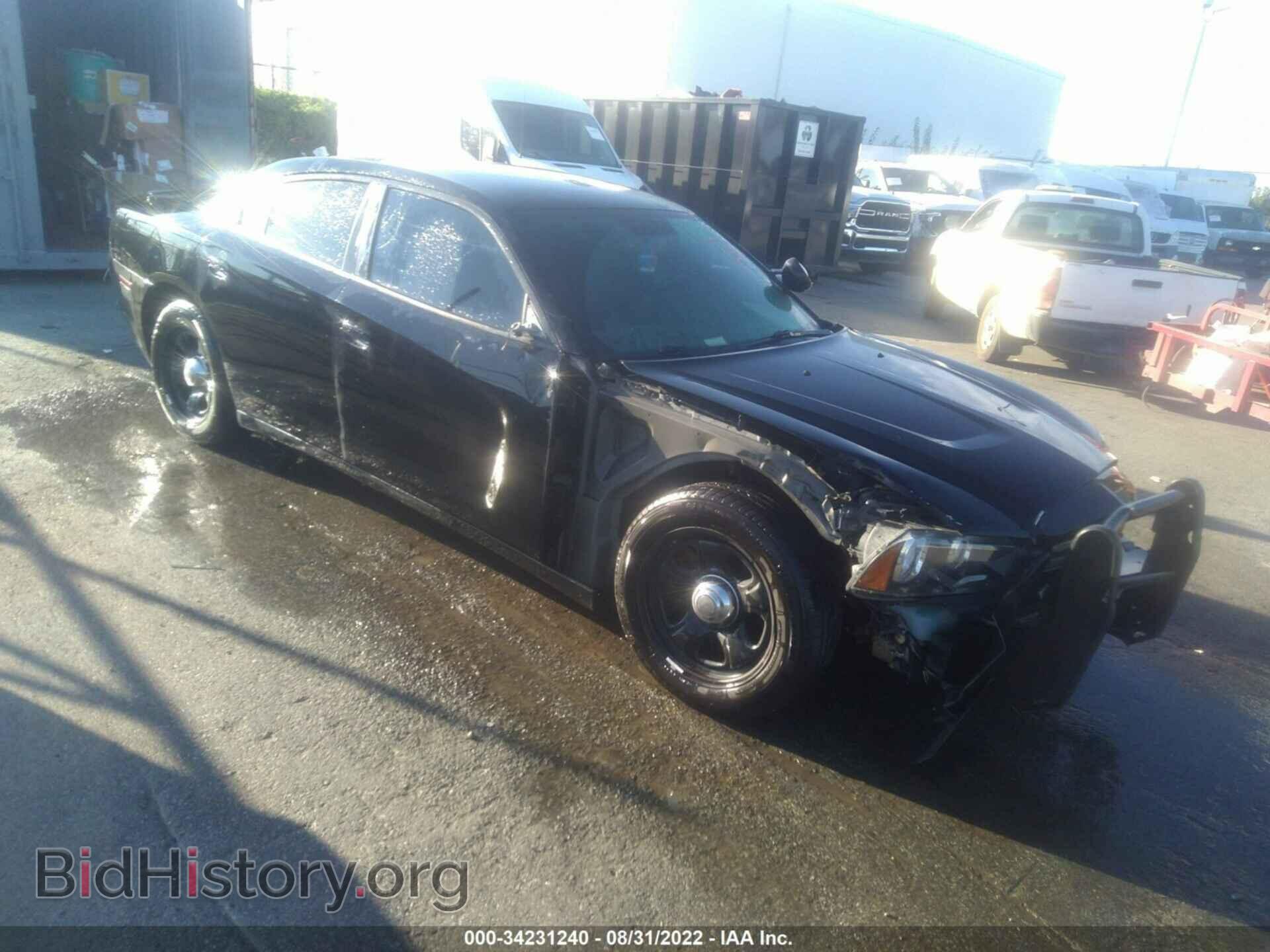 Photo 2C3CDXAT7CH156141 - DODGE CHARGER 2012