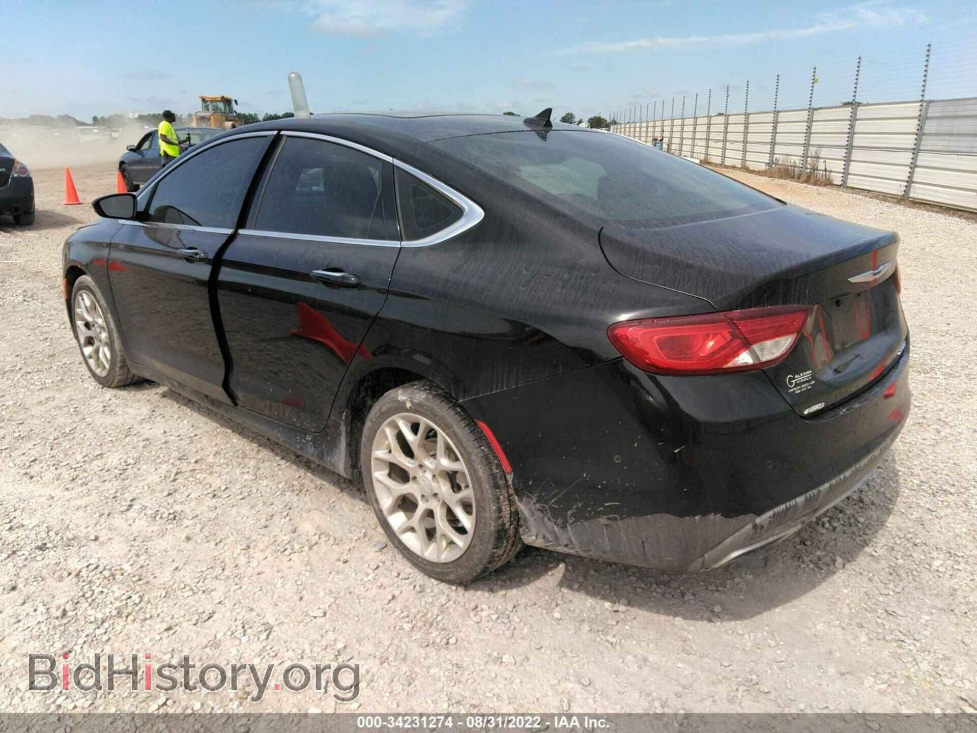2015 CHRYSLER 200 - VIN: 1C3CCCEGXFN664611 - Фото 3