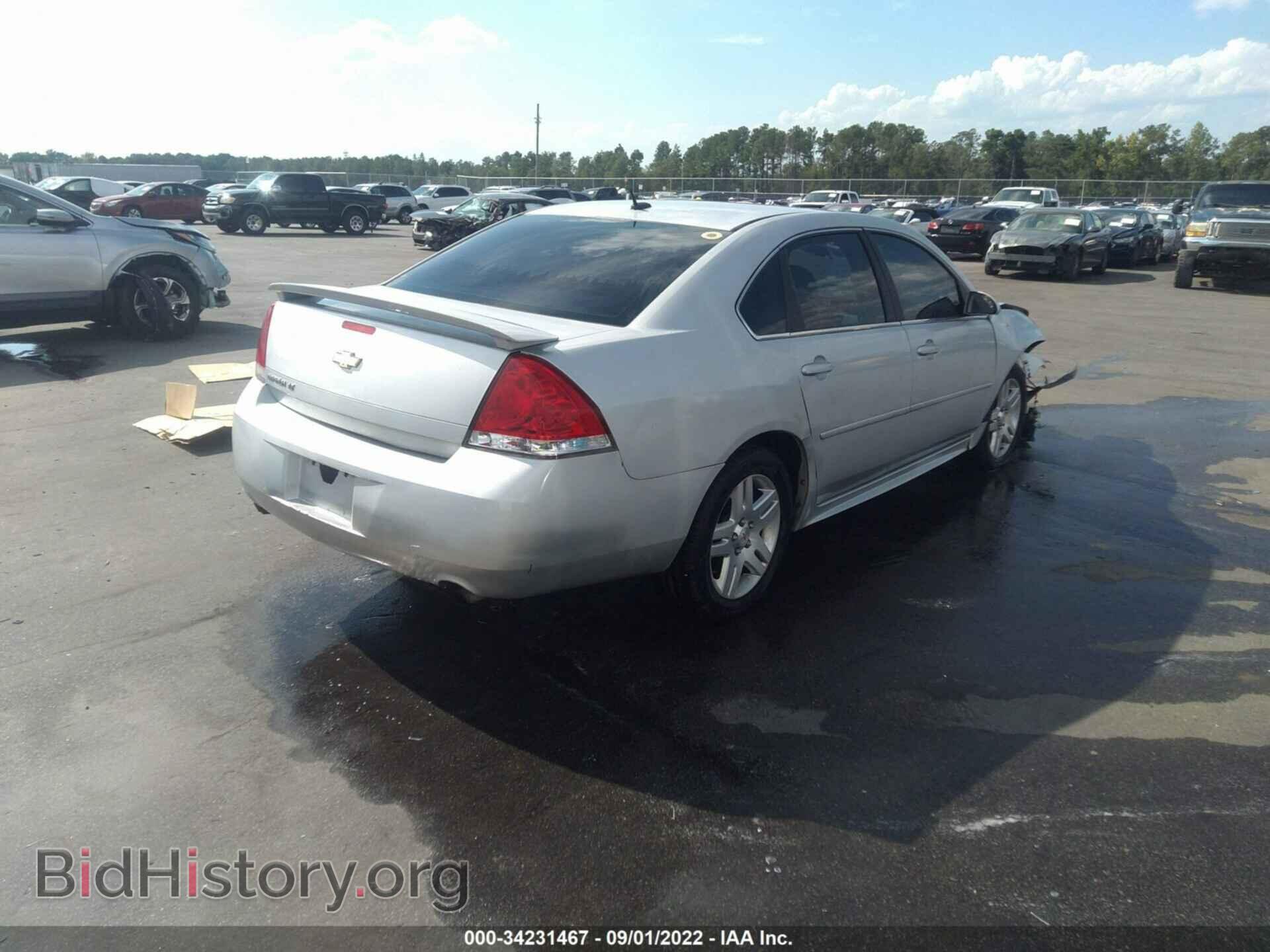 2012 CHEVROLET IMPALA - VIN: 2G1WG5E31C1126309 - Фото 4