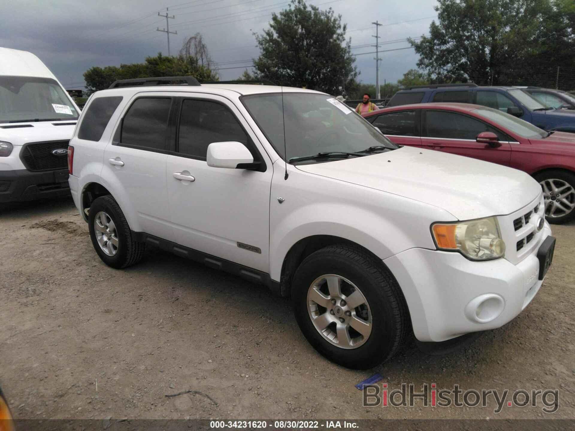 Photo 1FMCU04108KD76309 - FORD ESCAPE 2008