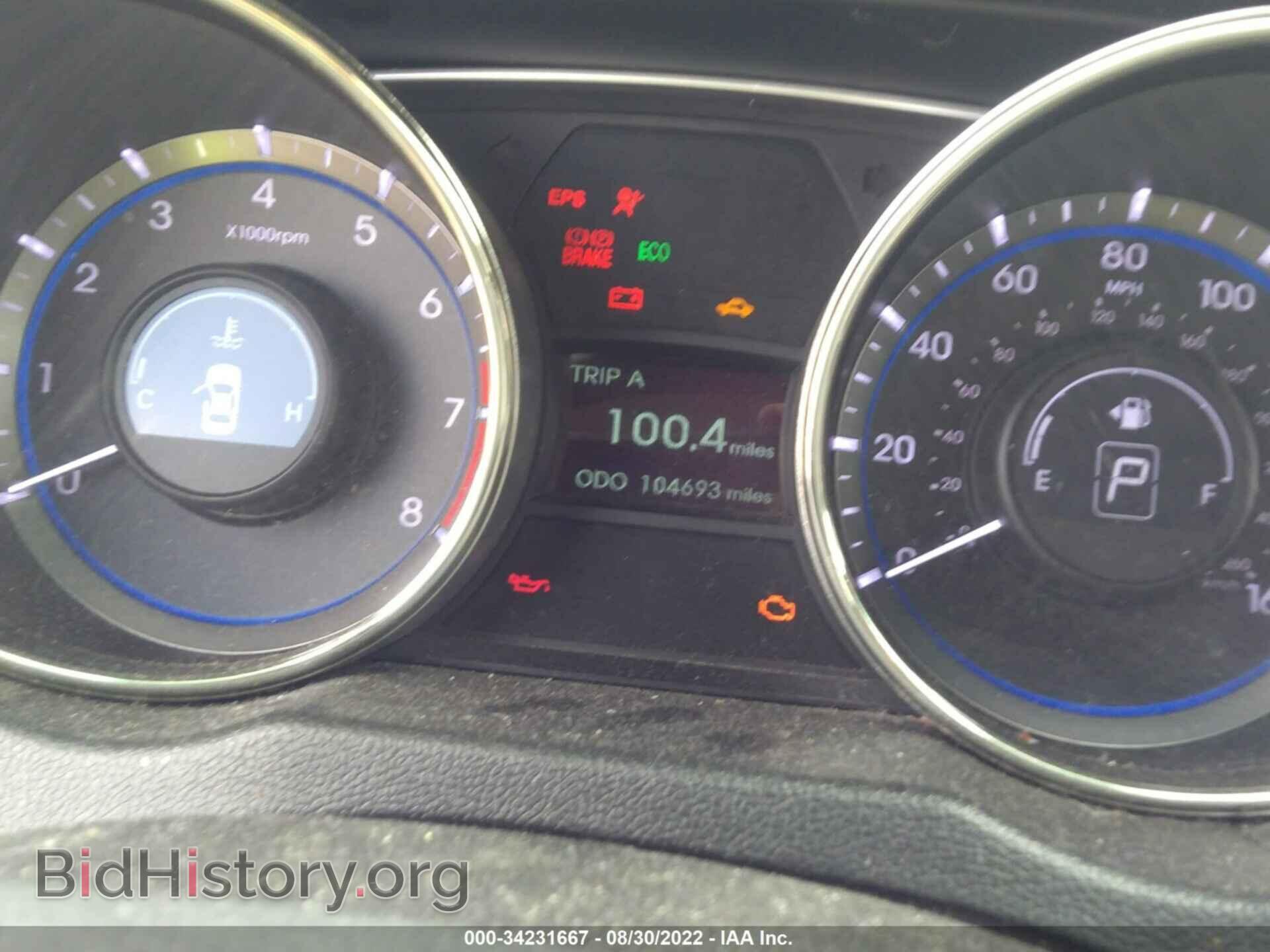 2012 HYUNDAI SONATA - VIN: 5NPEC4AC7CH371063 - Фото 7