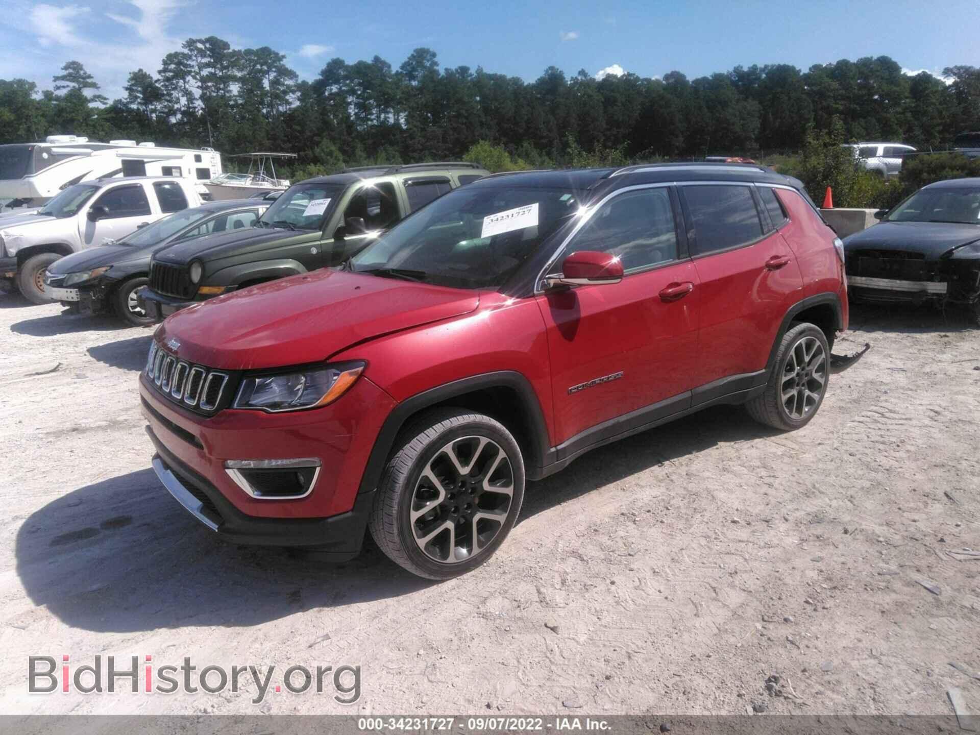 2019 JEEP COMPASS - VIN: 3C4NJDCB1KT737222 - Фото 2