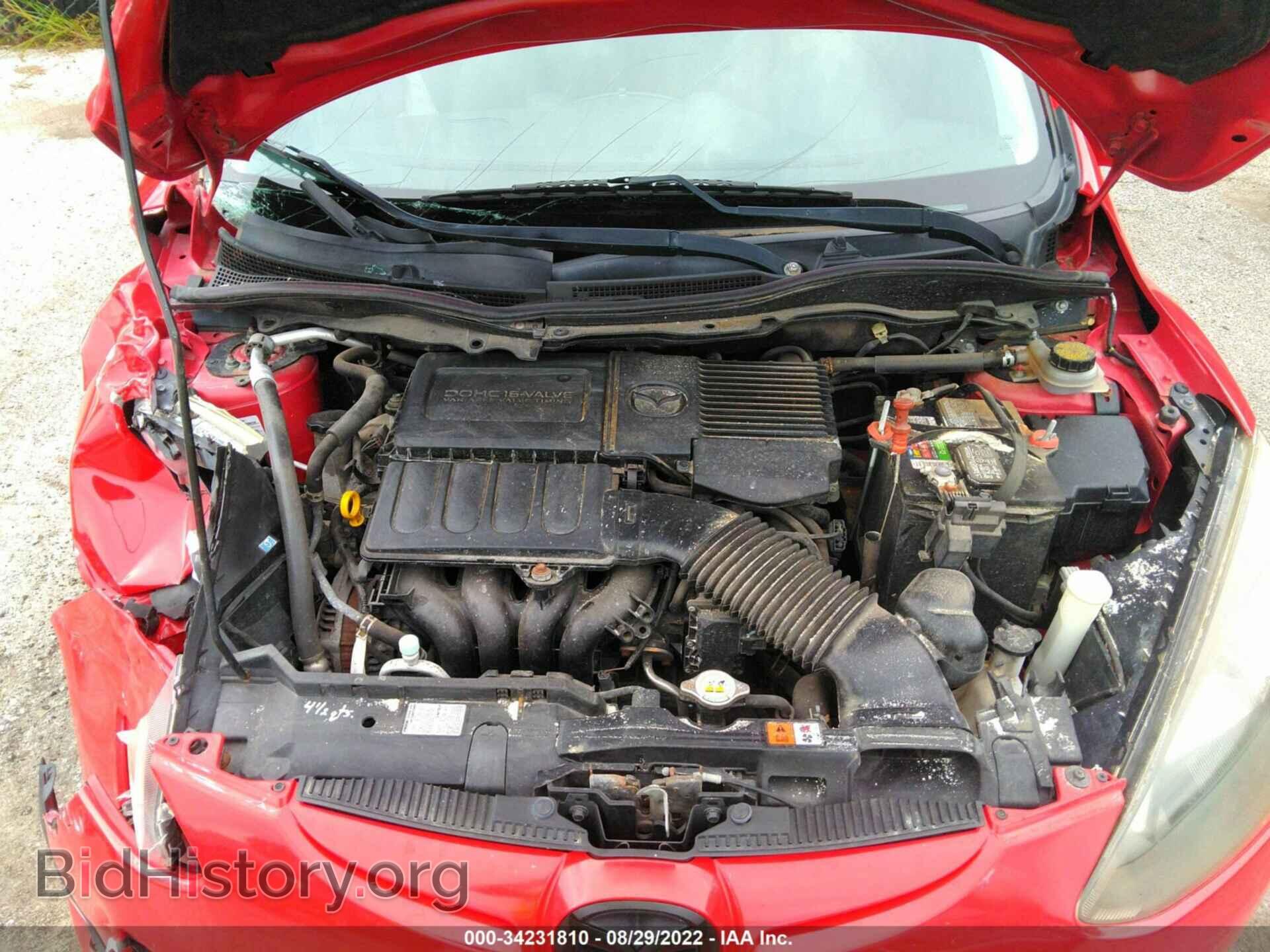 2011 MAZDA MAZDA2 - VIN: JM1DE1HZXB0103666 - Фото 10