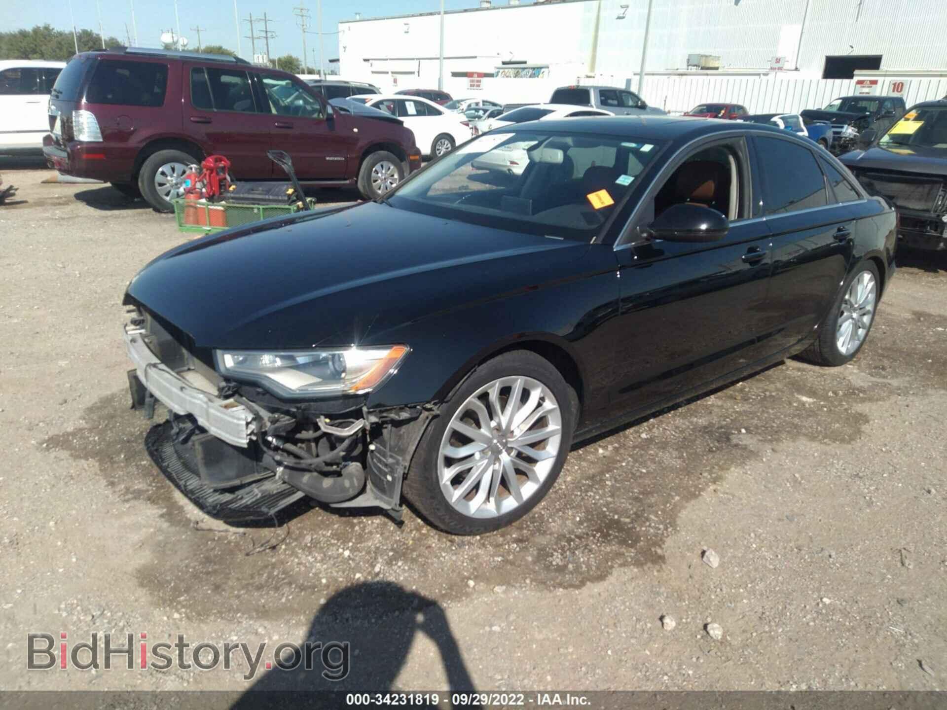 2013 AUDI A6 - VIN: WAUDFAFC1DN026927 - Фото 2