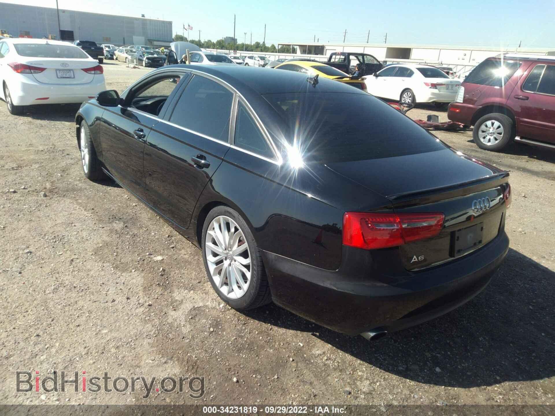 2013 AUDI A6 - VIN: WAUDFAFC1DN026927 - Фото 3