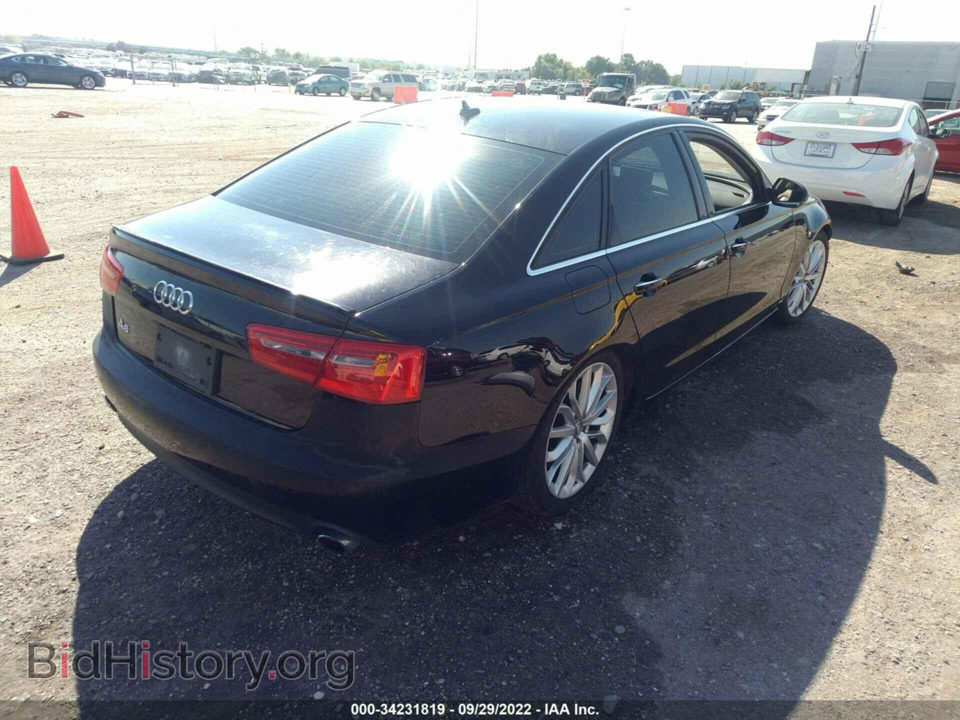 2013 AUDI A6 - VIN: WAUDFAFC1DN026927 - Фото 4