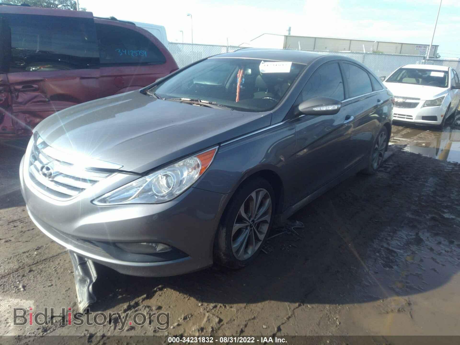 2014 HYUNDAI SONATA - VIN: 5NPEC4ABXEH881336 - Фото 2