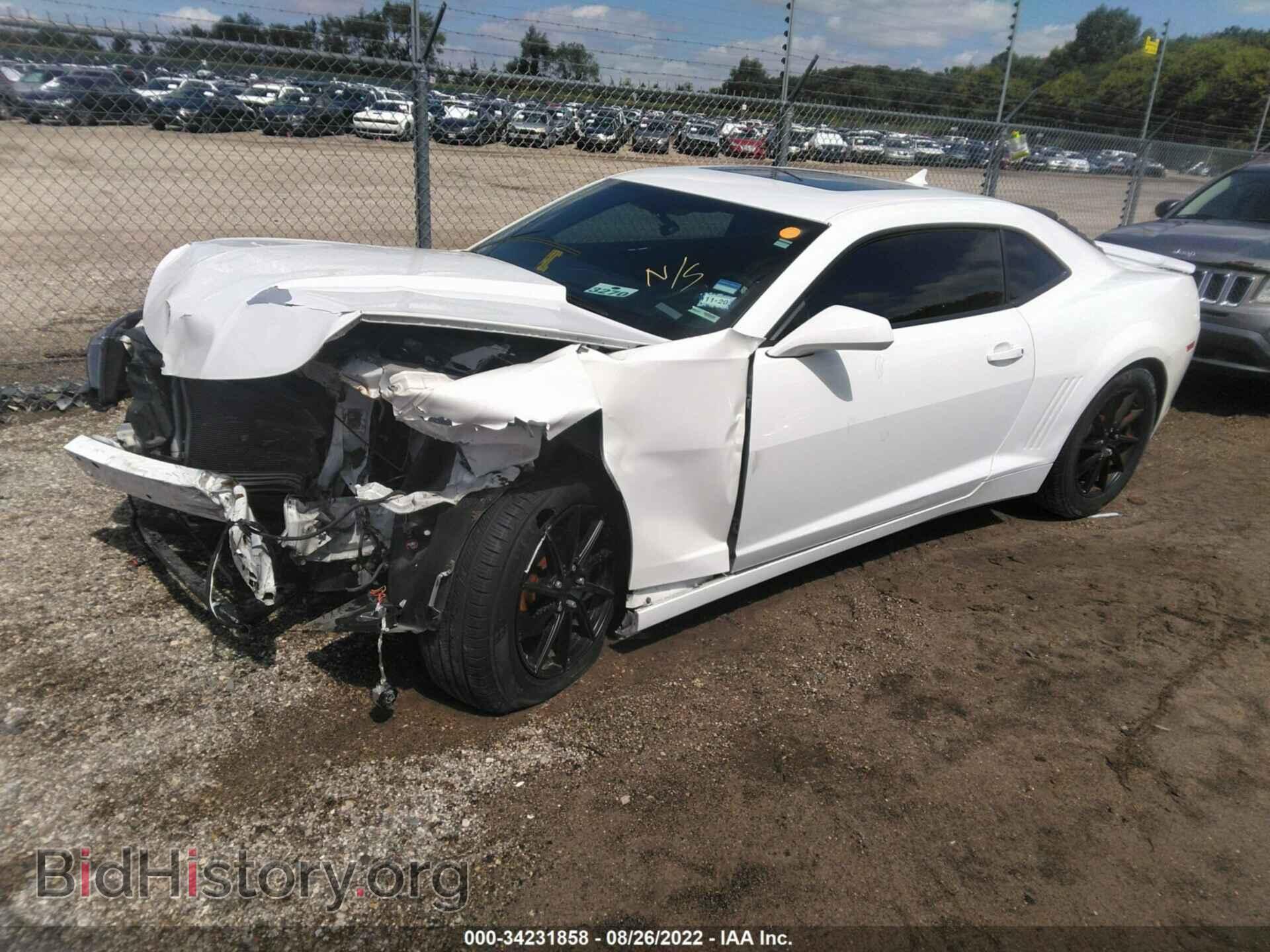2014 CHEVROLET CAMARO - VIN: 2G1FB1E35E9145800 - Фото 2