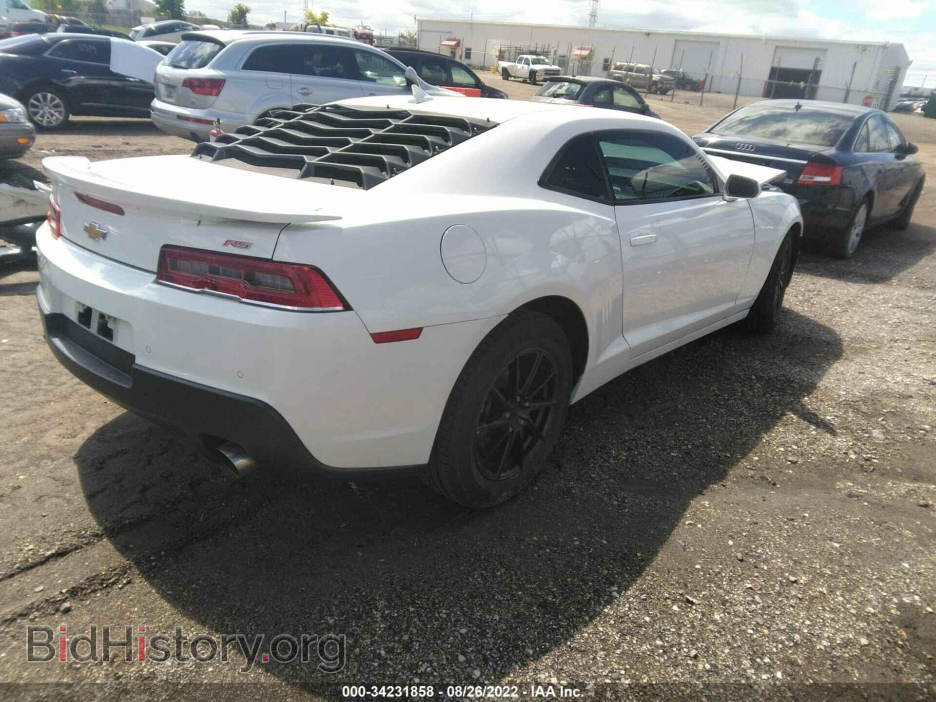 2014 CHEVROLET CAMARO - VIN: 2G1FB1E35E9145800 - Фото 4