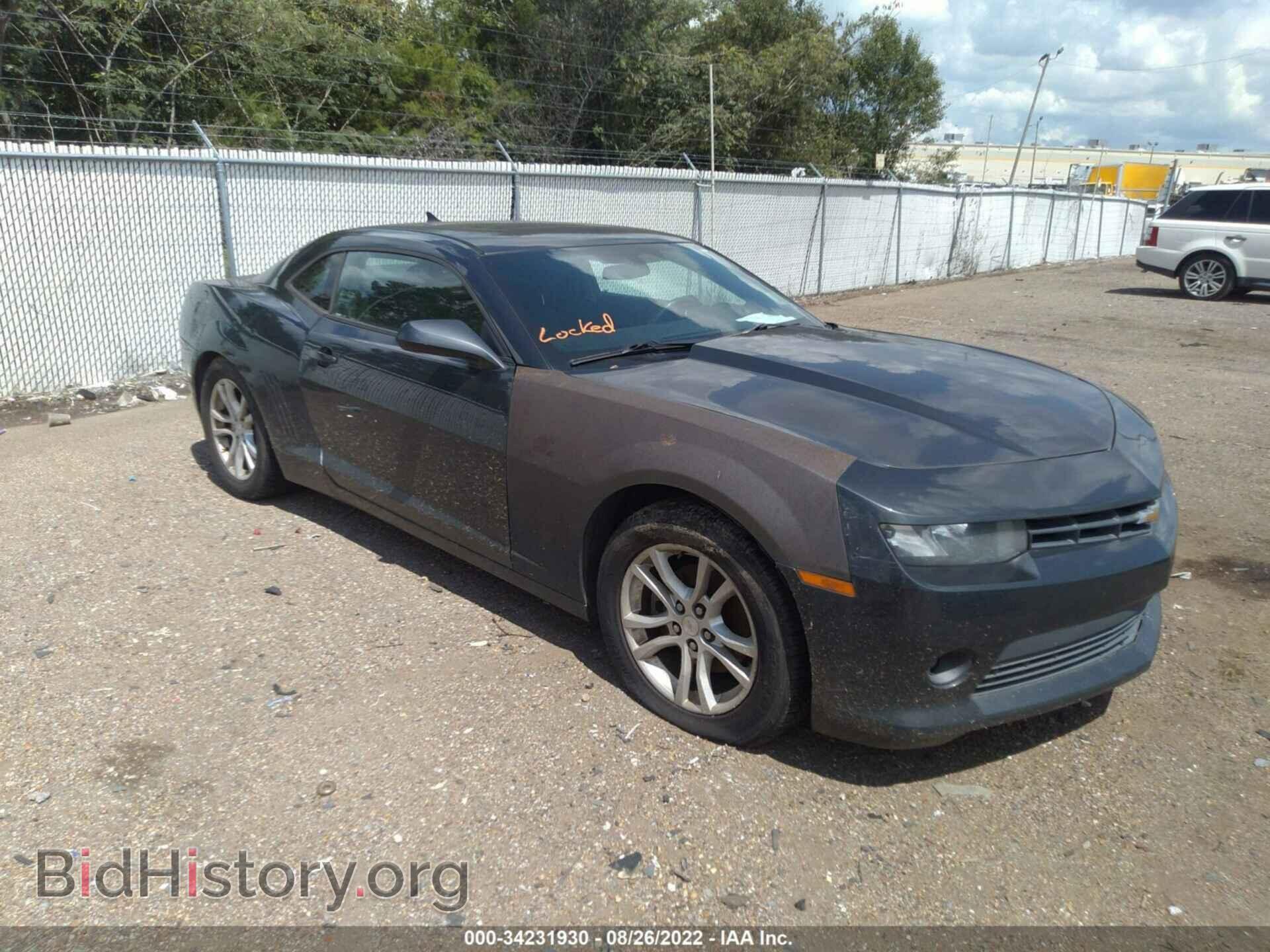 Photo 2G1FB1E30E9120710 - CHEVROLET CAMARO 2014