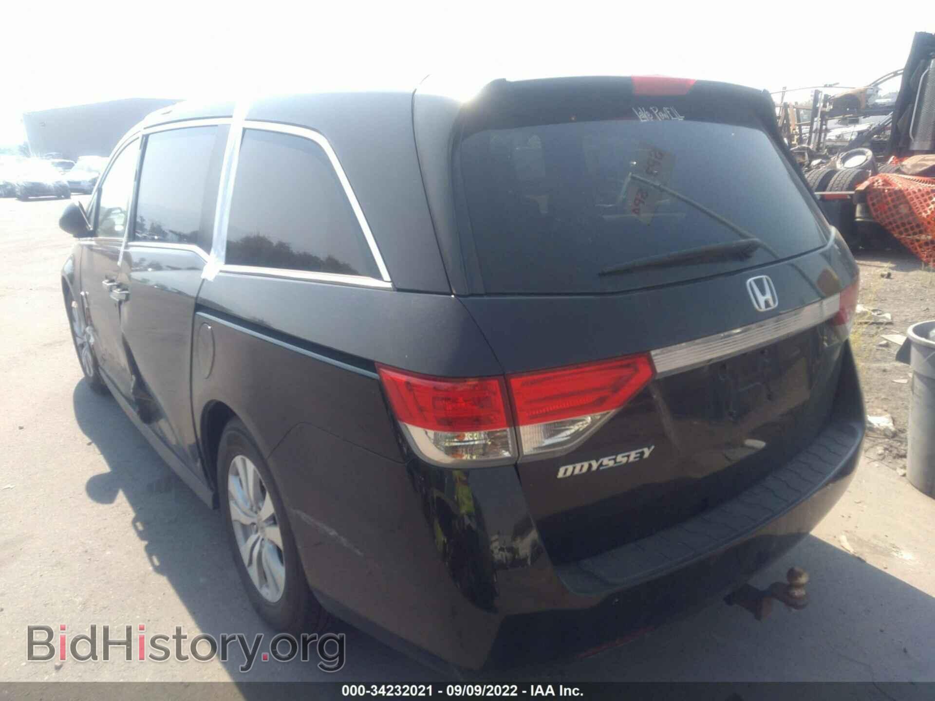 2014 HONDA ODYSSEY - VIN: 5FNRL5H42EB127361 - Фото 3