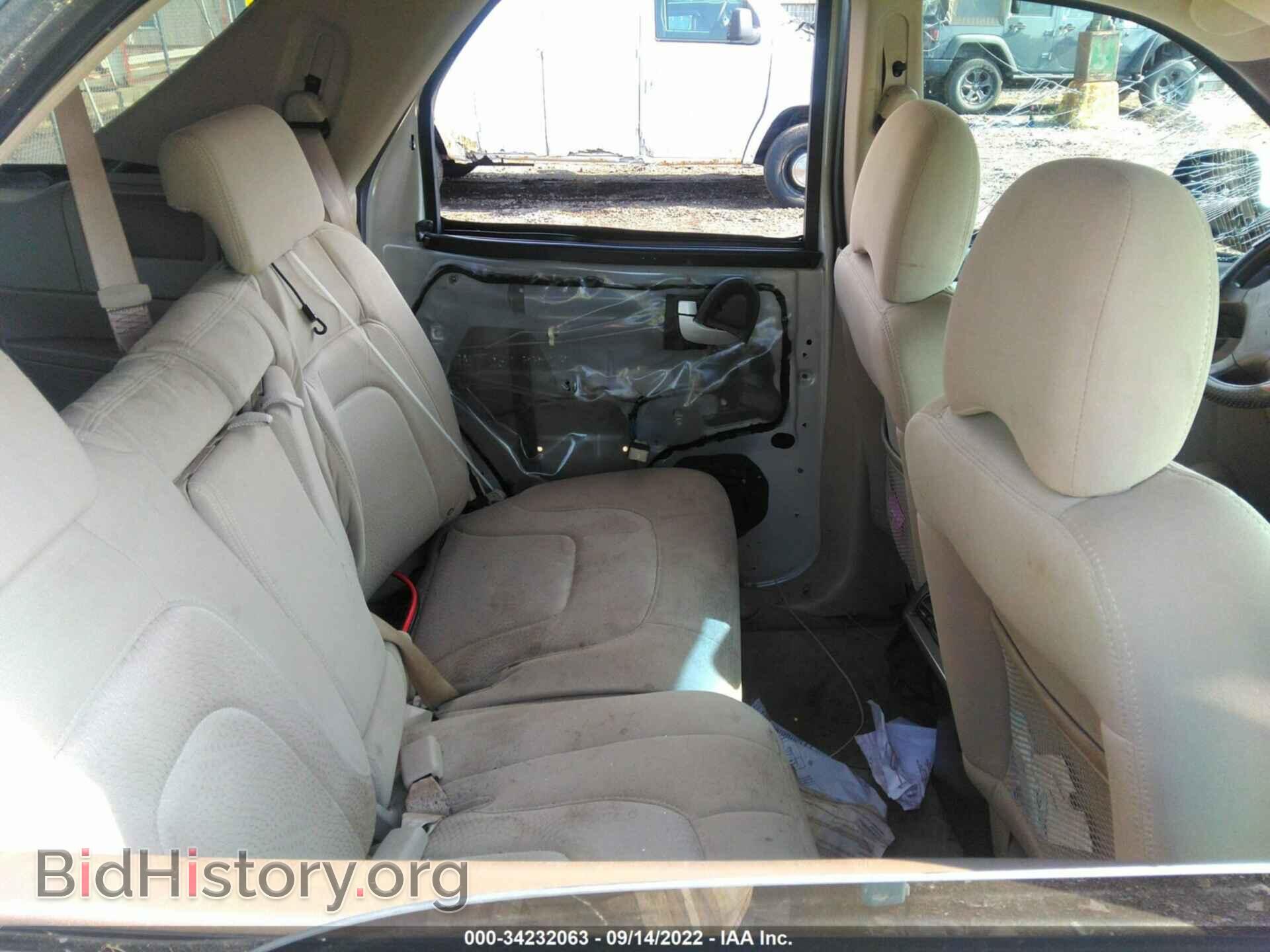 2006 BUICK RENDEZVOUS - VIN: 3G5DA03L96S540038 - Photo 8