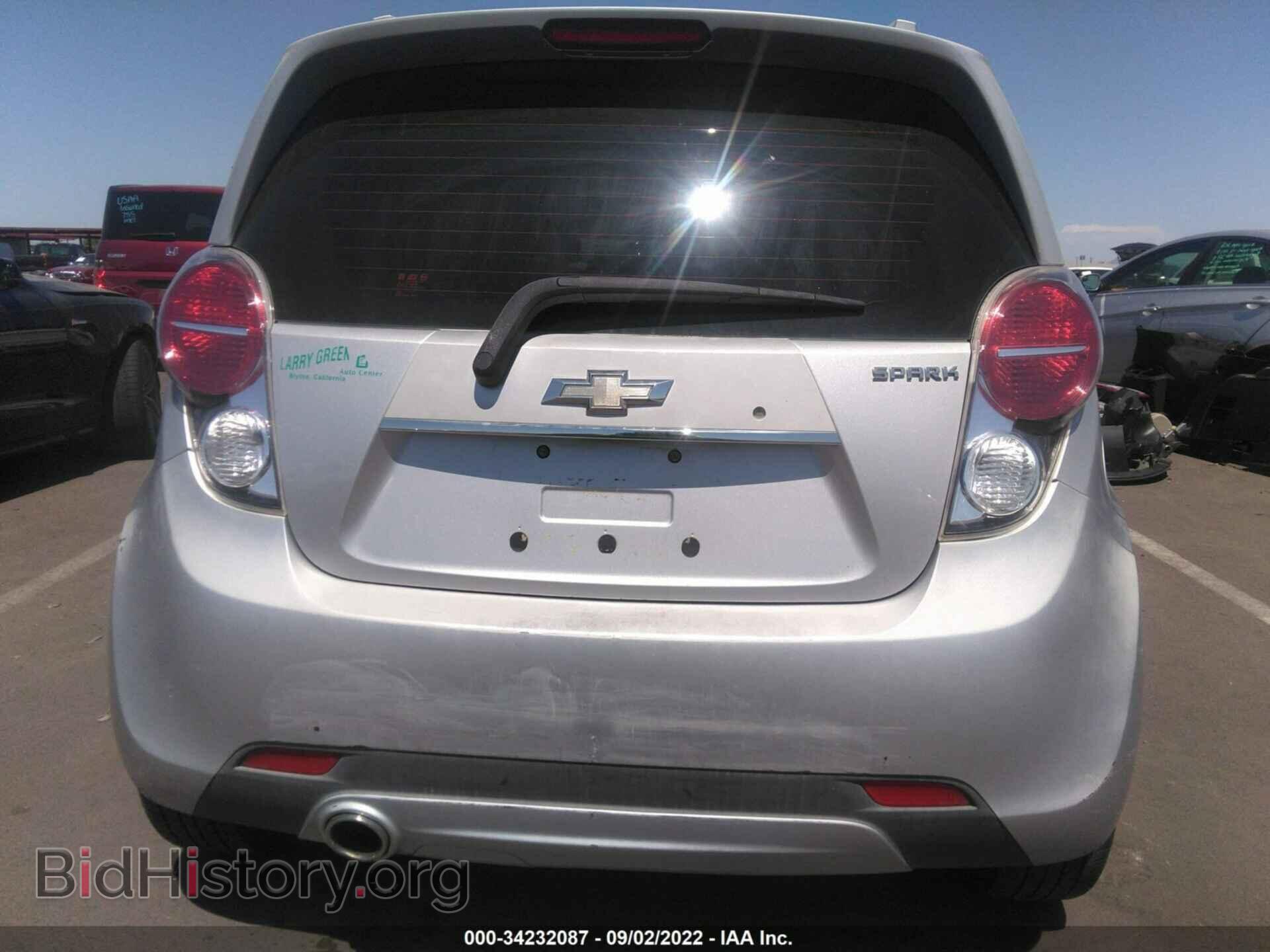 2014 CHEVROLET SPARK - VIN: KL8CF6S9XEC407848 - Фото 6