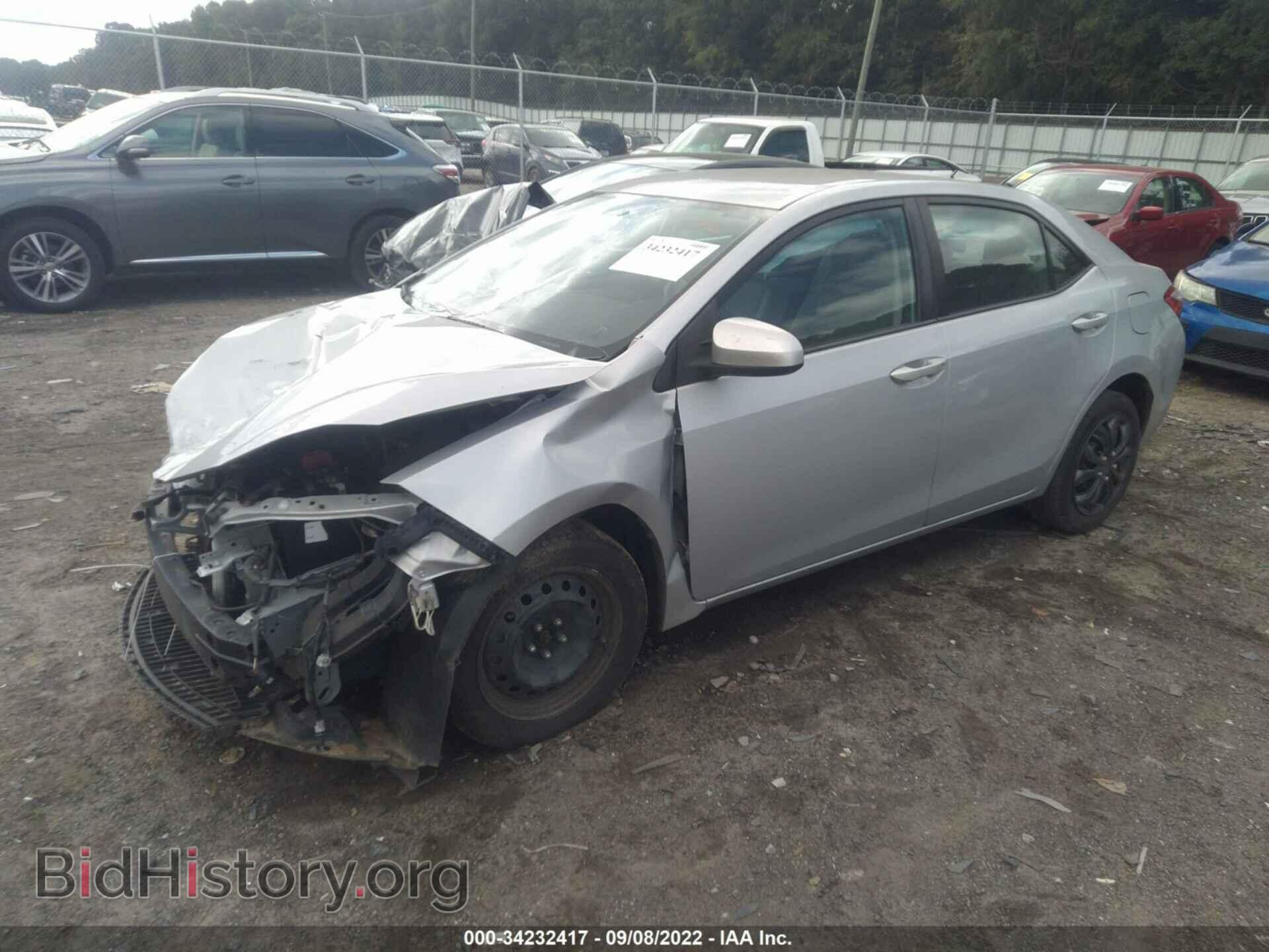 2014 TOYOTA COROLLA - VIN: 2T1BURHEXEC199637 - Фото 2