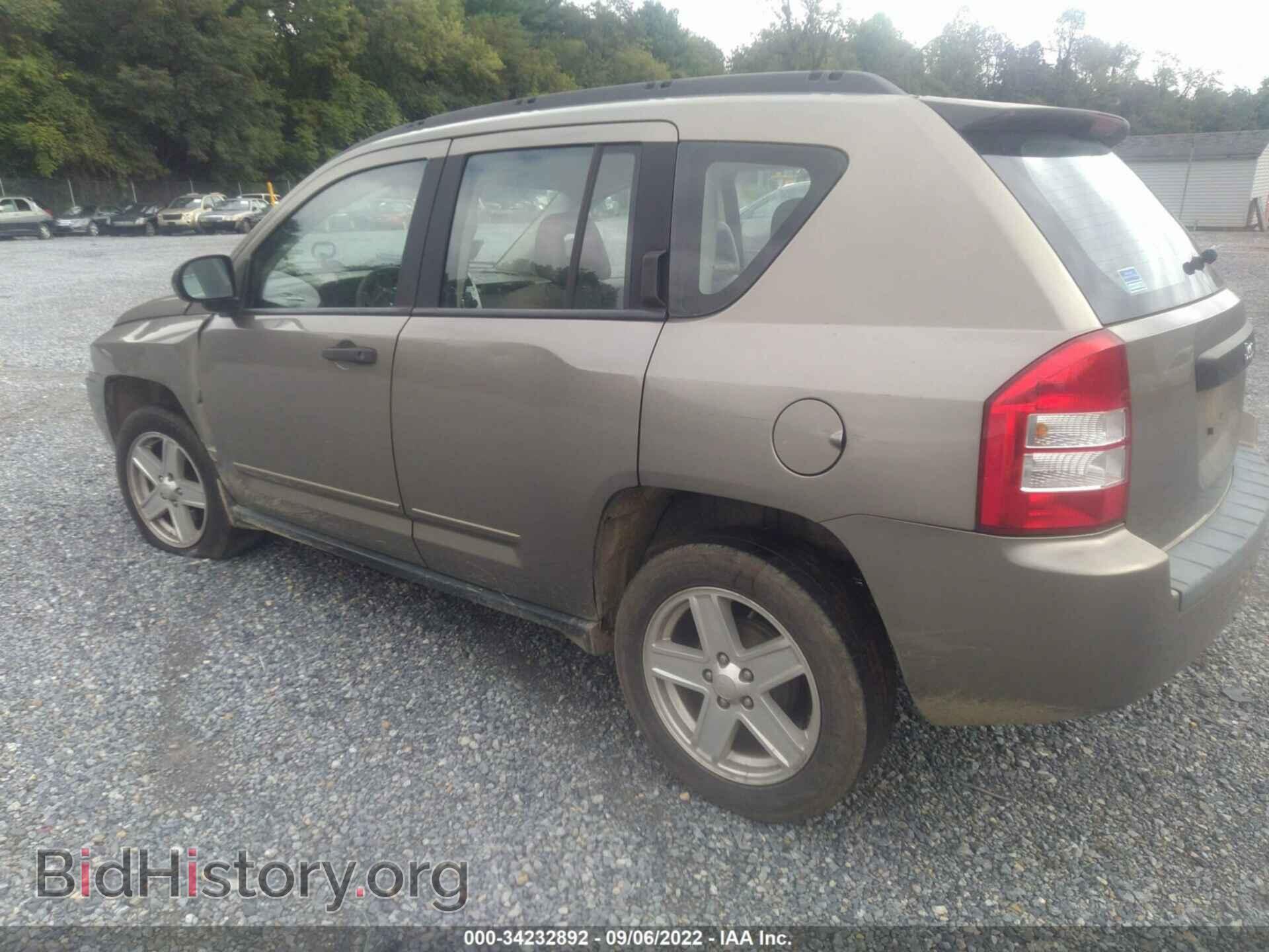 2008 JEEP COMPASS - VIN: 1J8FT47W68D730723 - Фото 3